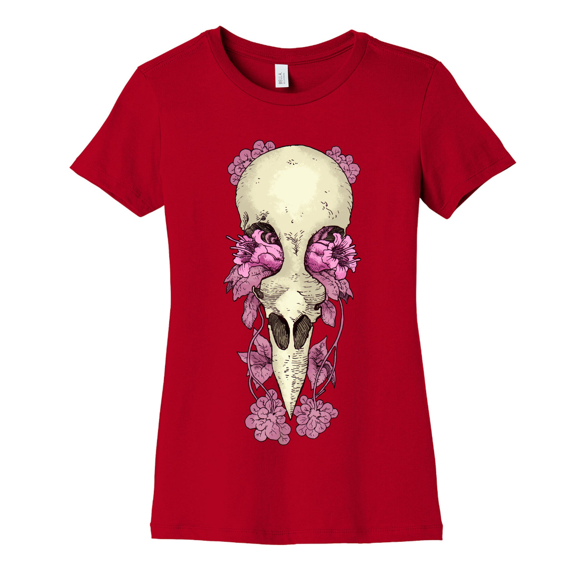 Bird Skull Women's Cotton Tee