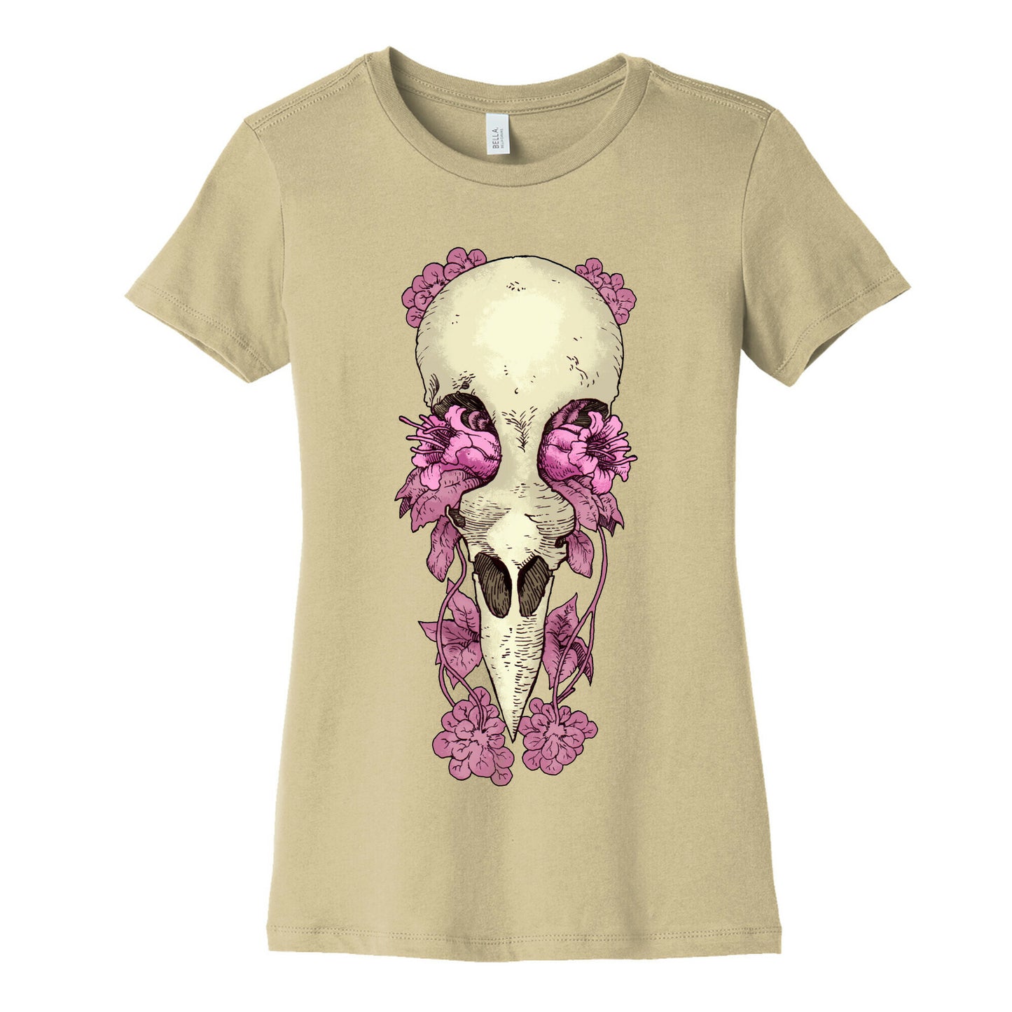 Bird Skull Women's Cotton Tee