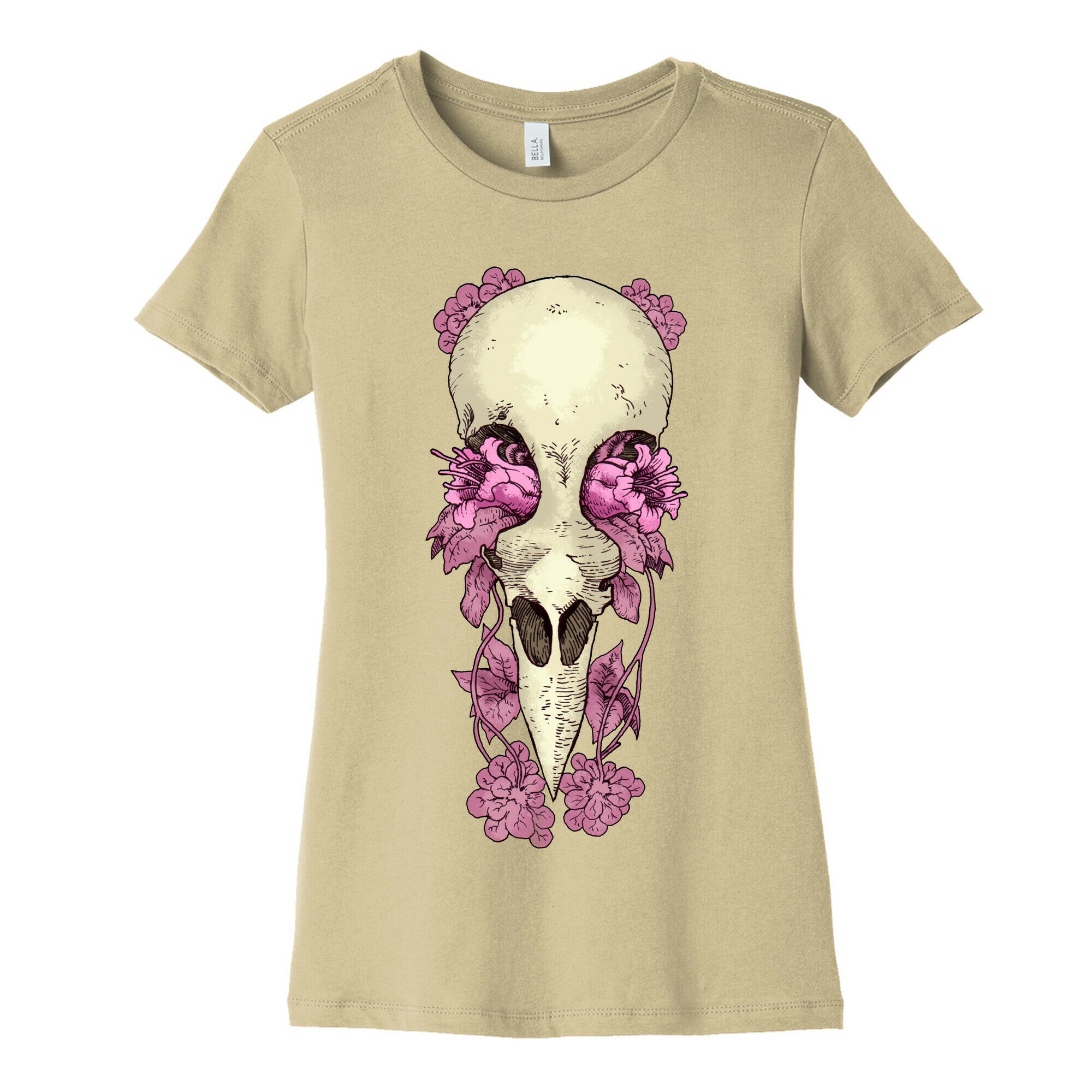 Bird Skull Women's Cotton Tee