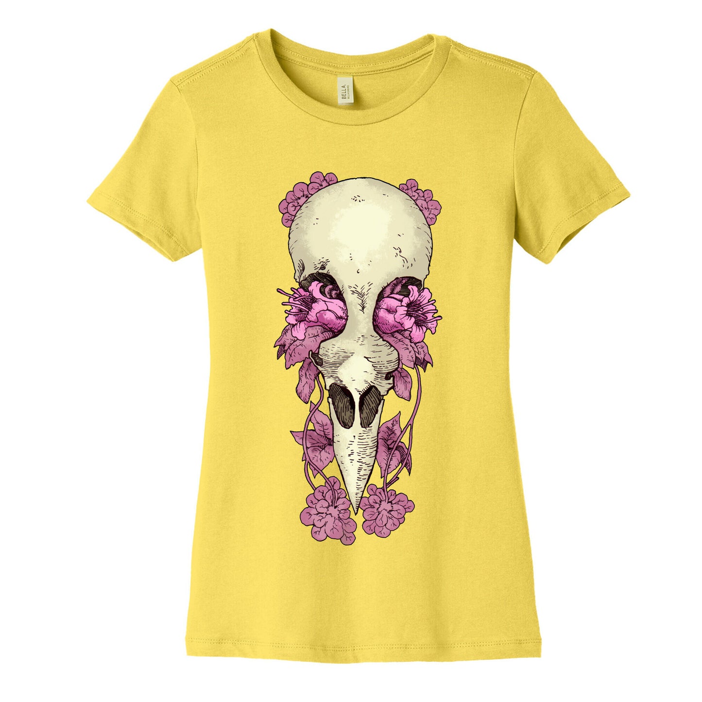 Bird Skull Women's Cotton Tee