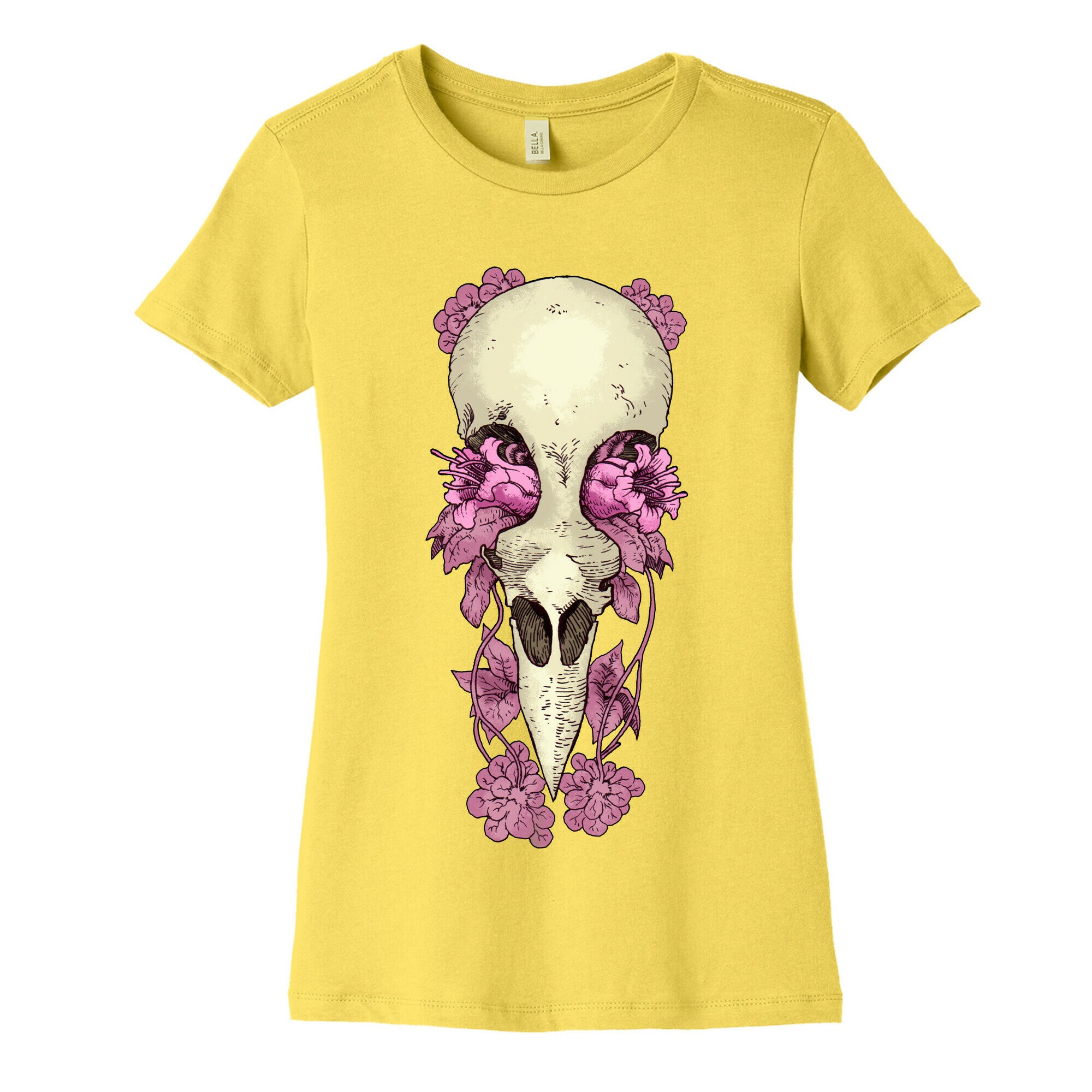 Bird Skull Women's Cotton Tee