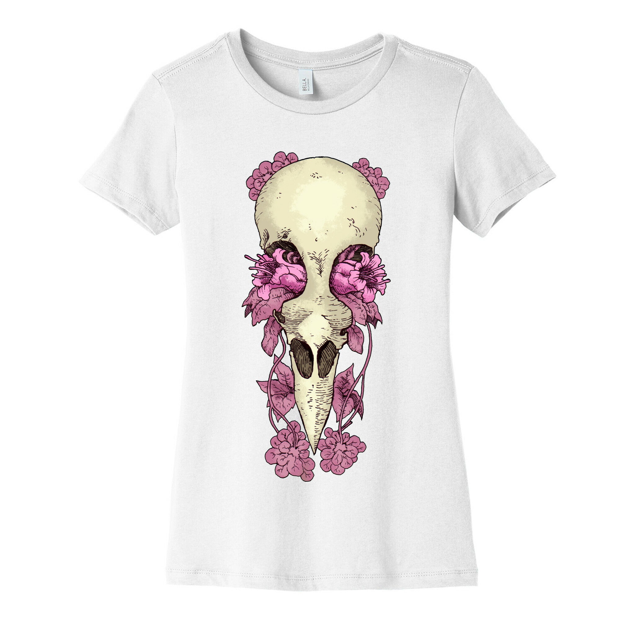 Bird Skull Women's Cotton Tee