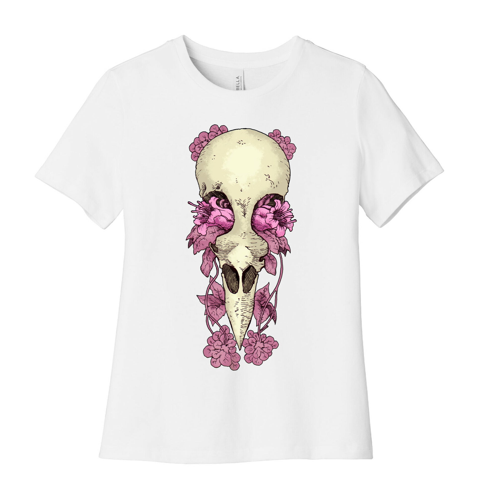 Bird Skull Women's Cotton Tee