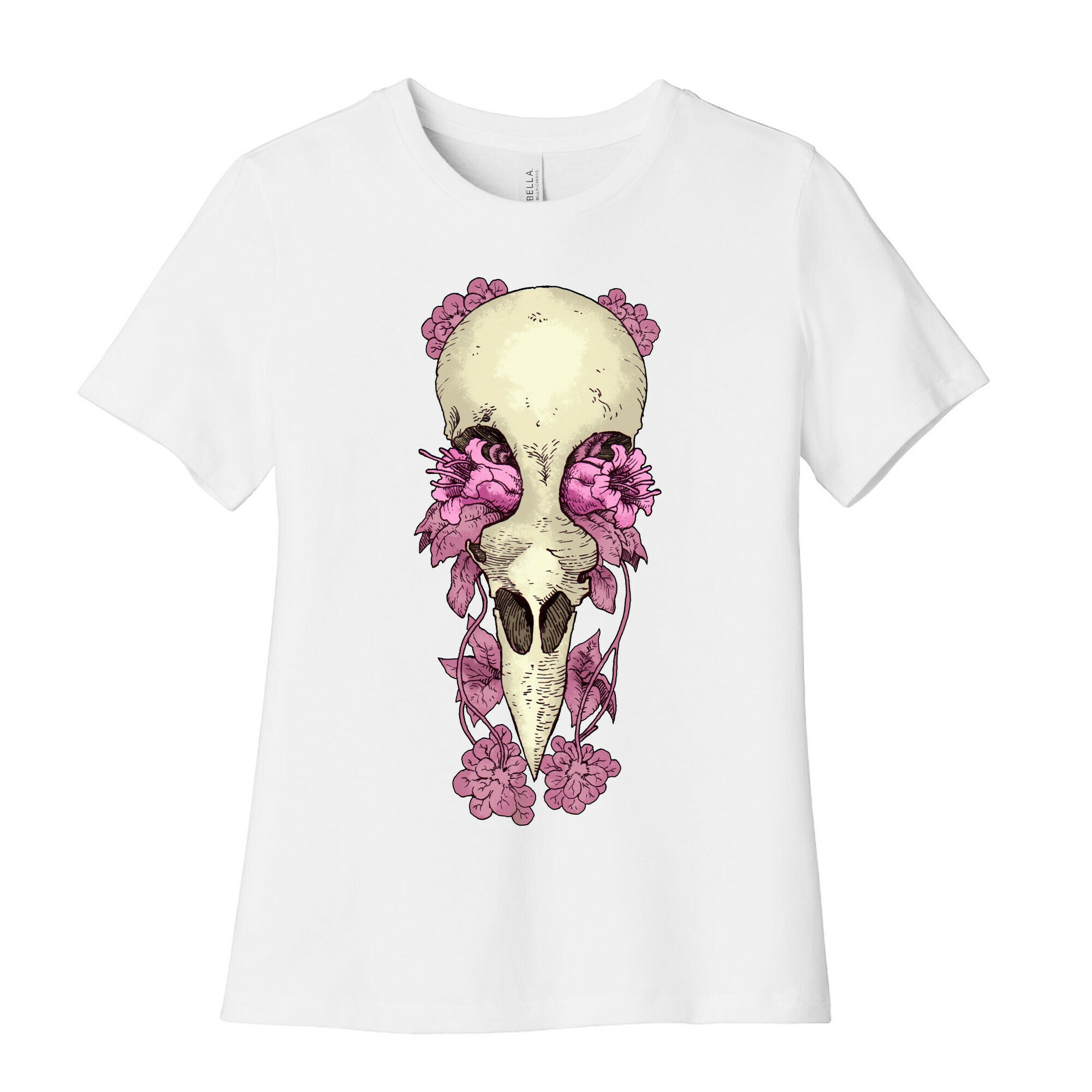 Bird Skull Women's Cotton Tee