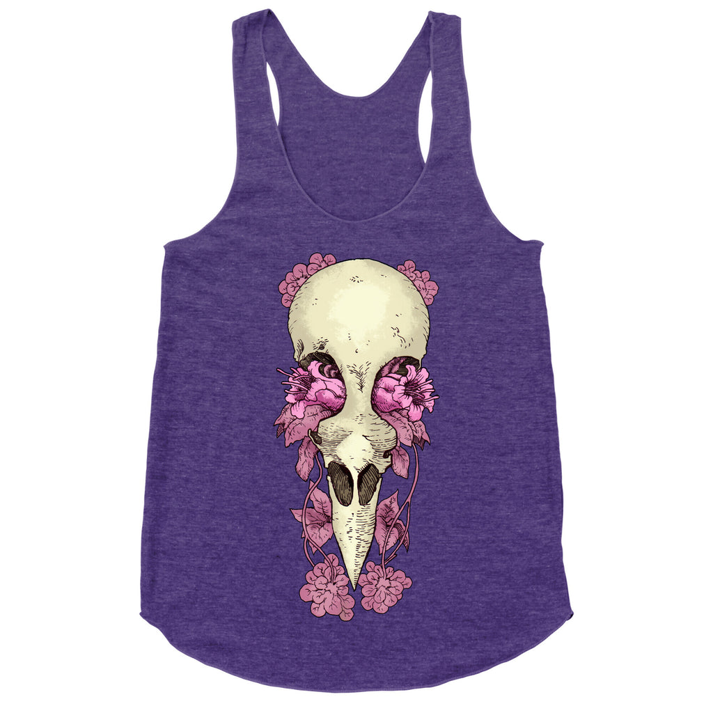Bird Skull Racerback Tank