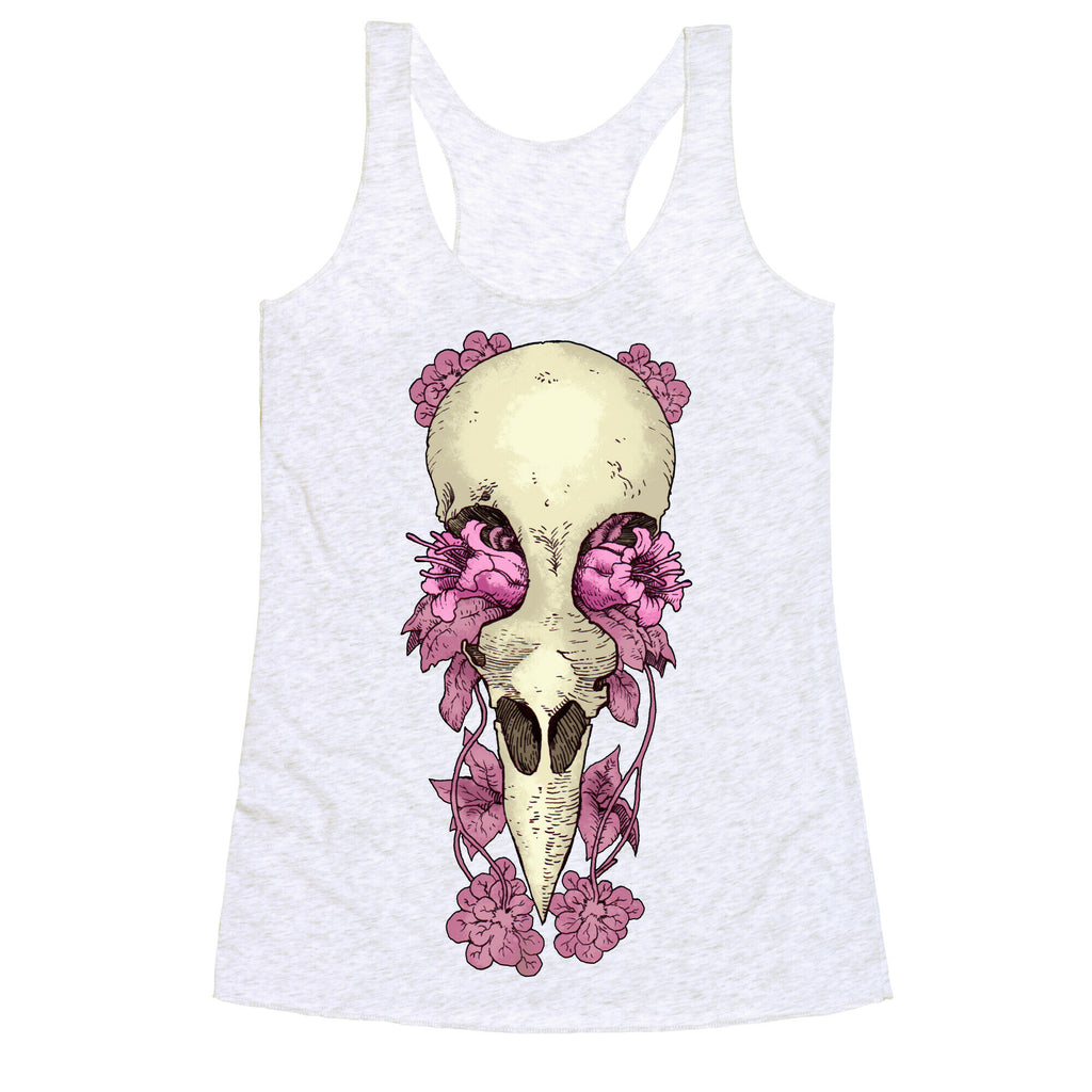 Bird Skull Racerback Tank