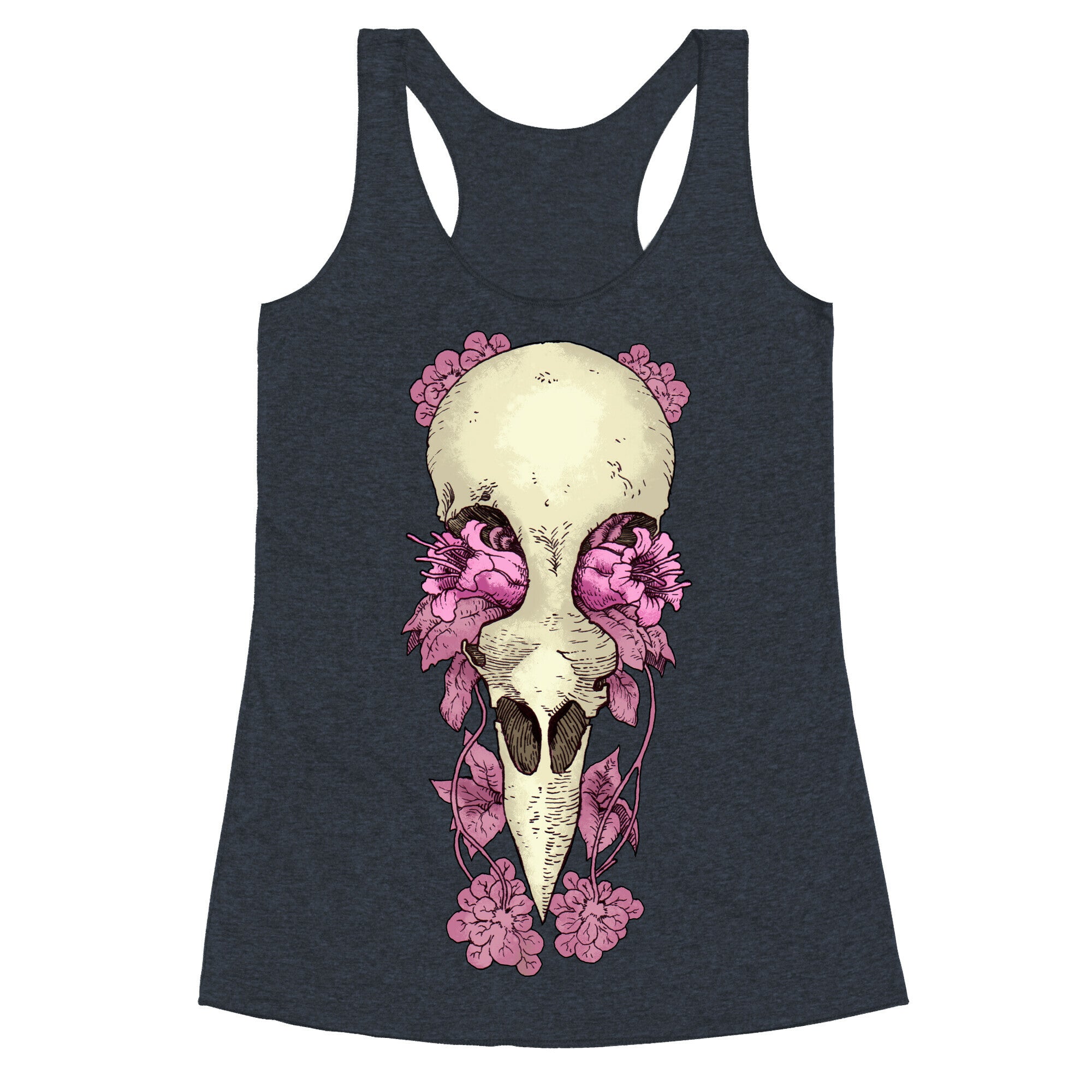 Bird Skull Racerback Tank
