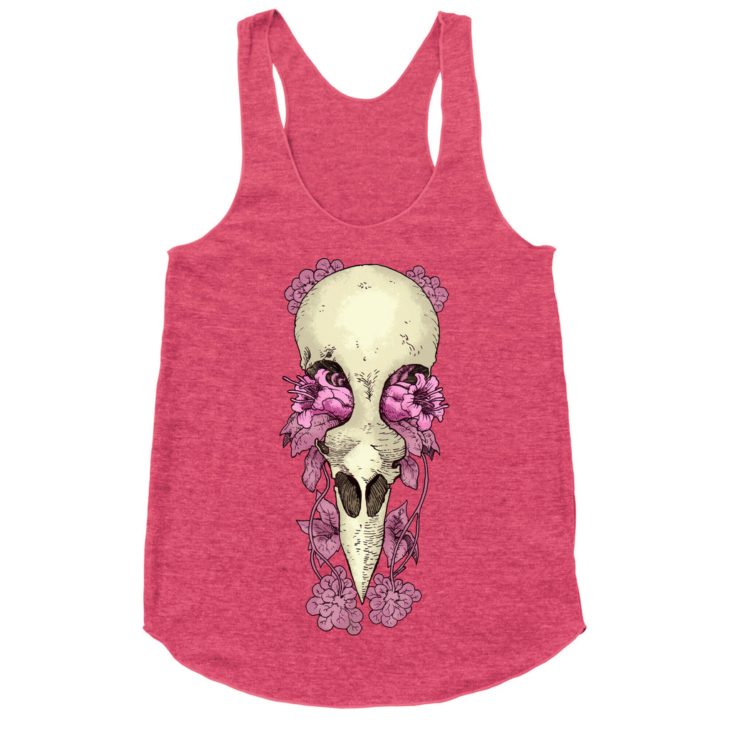Bird Skull Racerback Tank