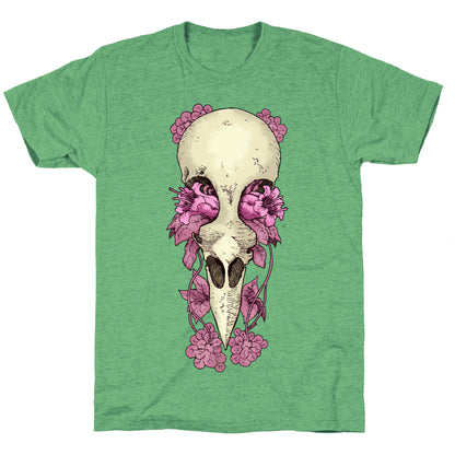 Bird Skull Unisex Triblend Tee