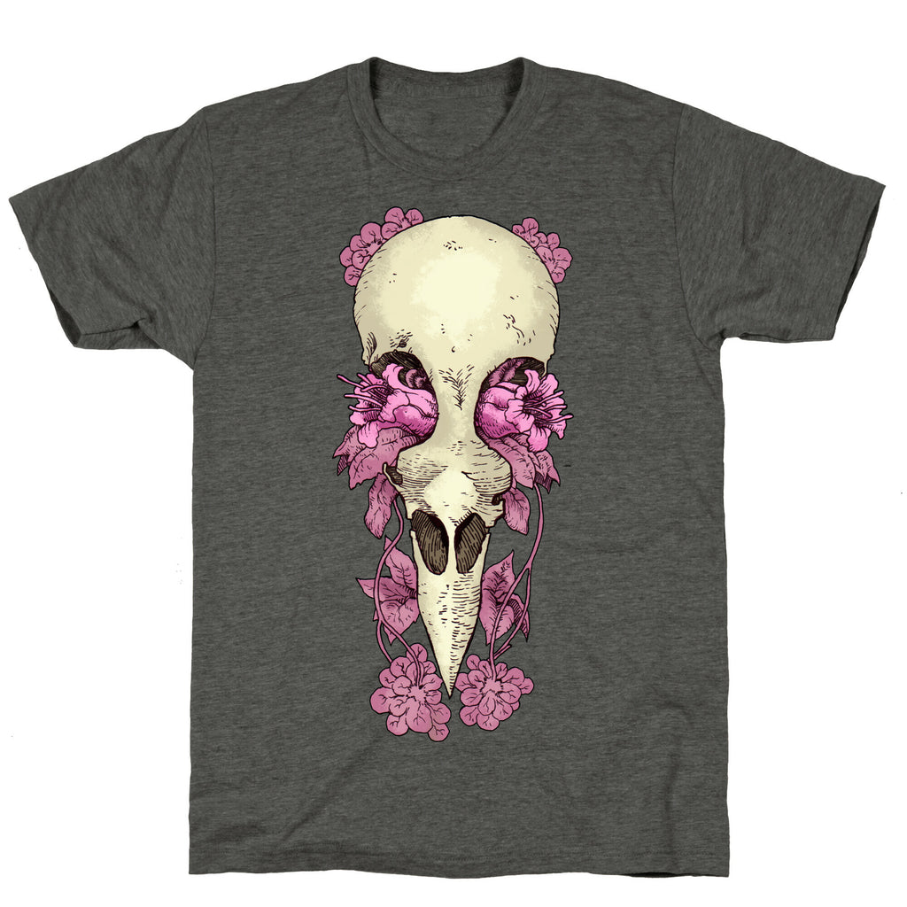 Bird Skull Unisex Triblend Tee