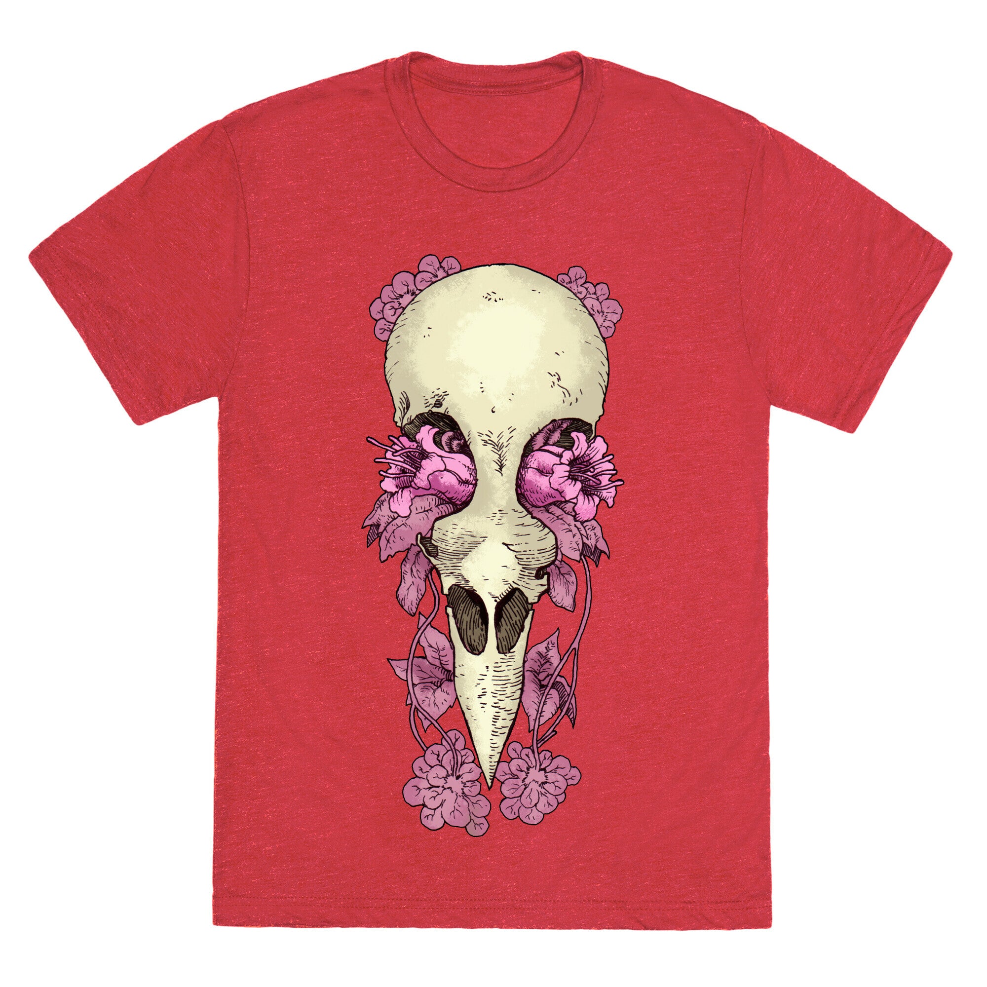 Bird Skull Unisex Triblend Tee