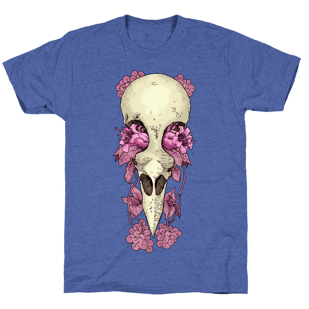 Bird Skull Unisex Triblend Tee
