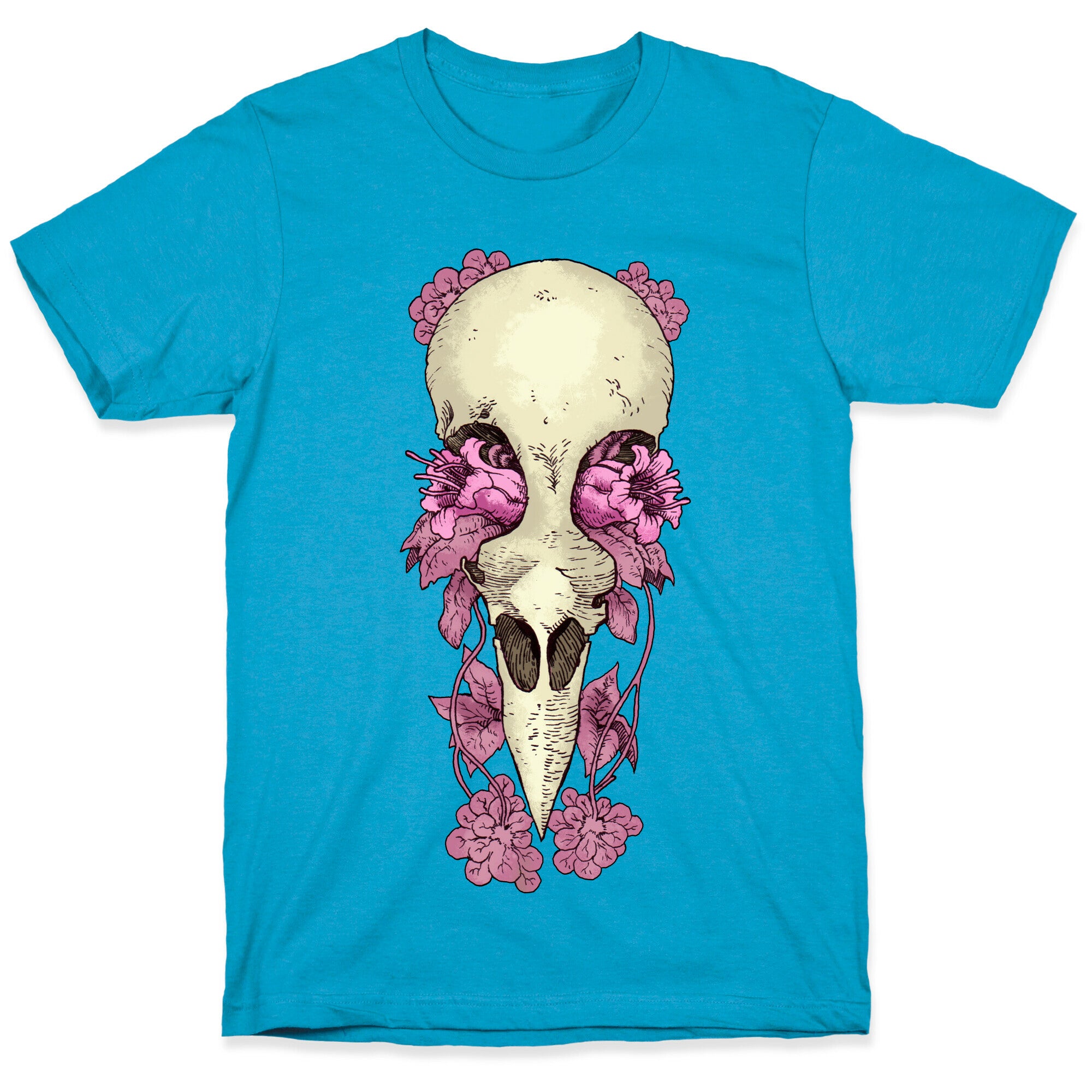 Bird Skull Unisex Triblend Tee