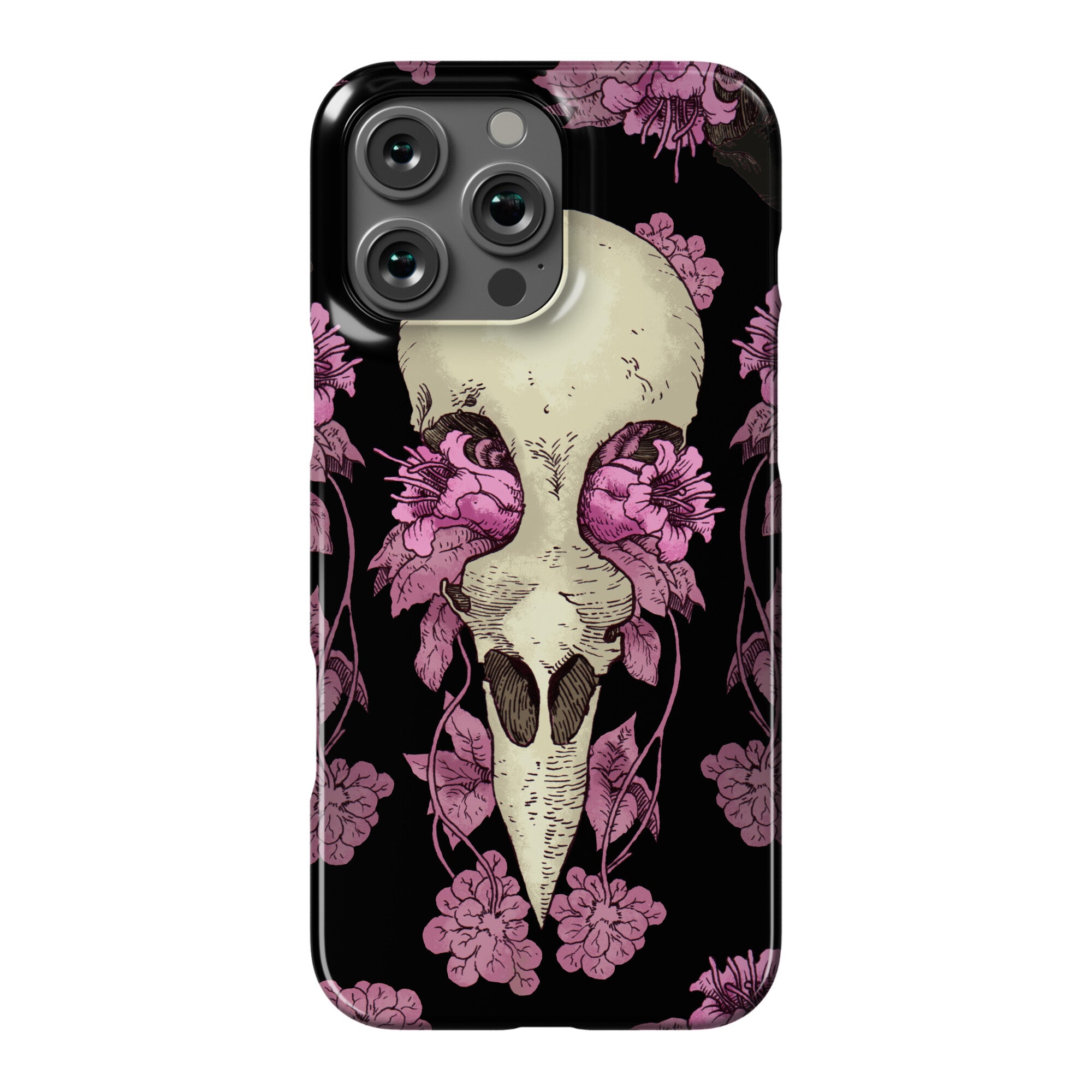 Bird Skull Phone Case
