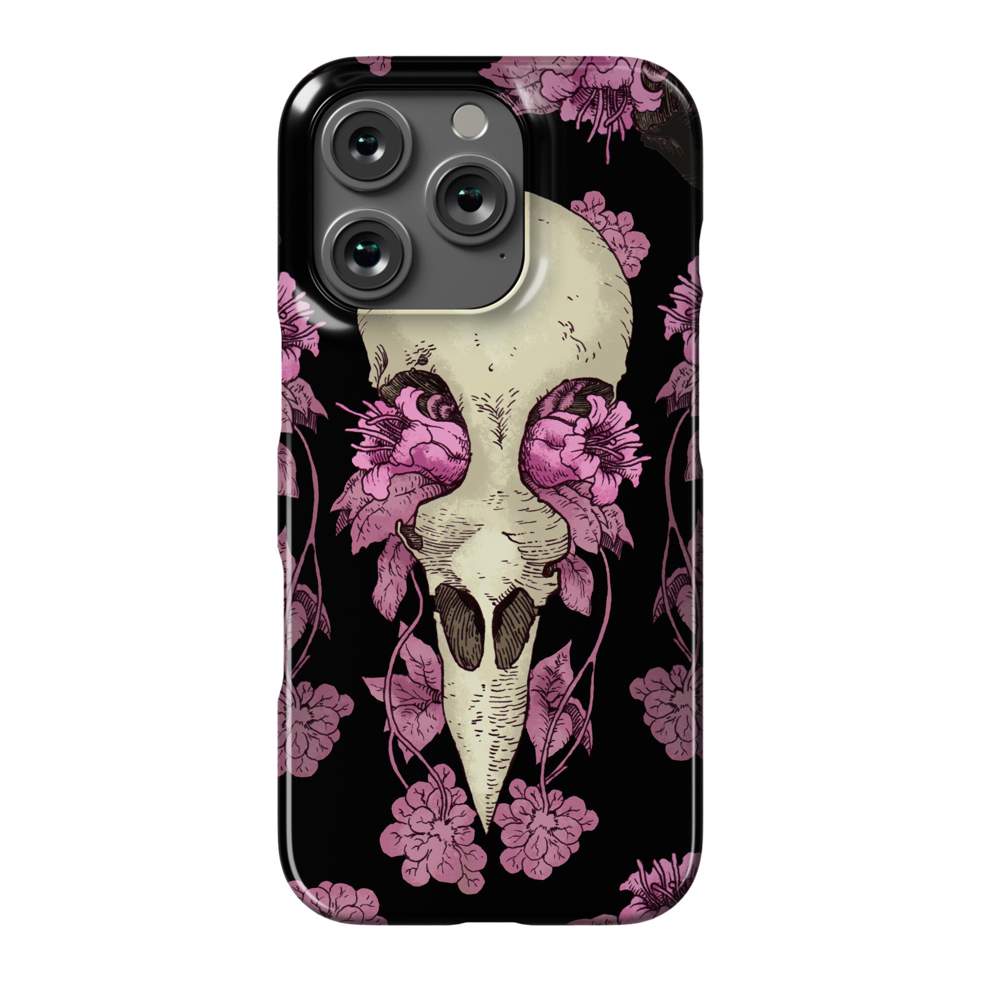 Bird Skull Phone Case