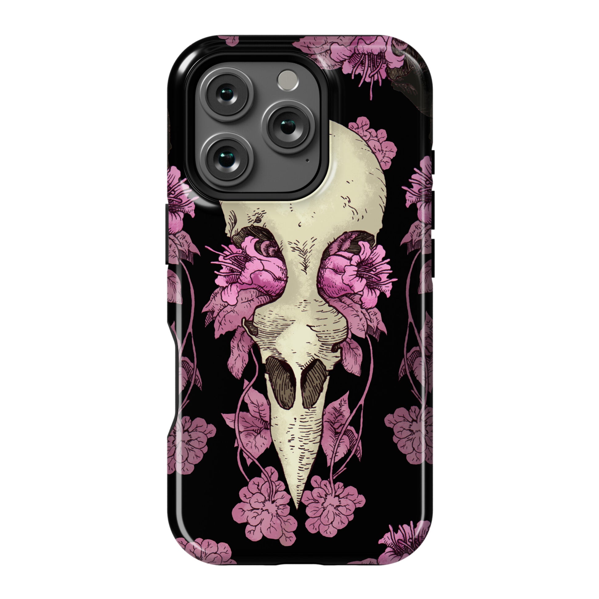 Bird Skull Phone Case
