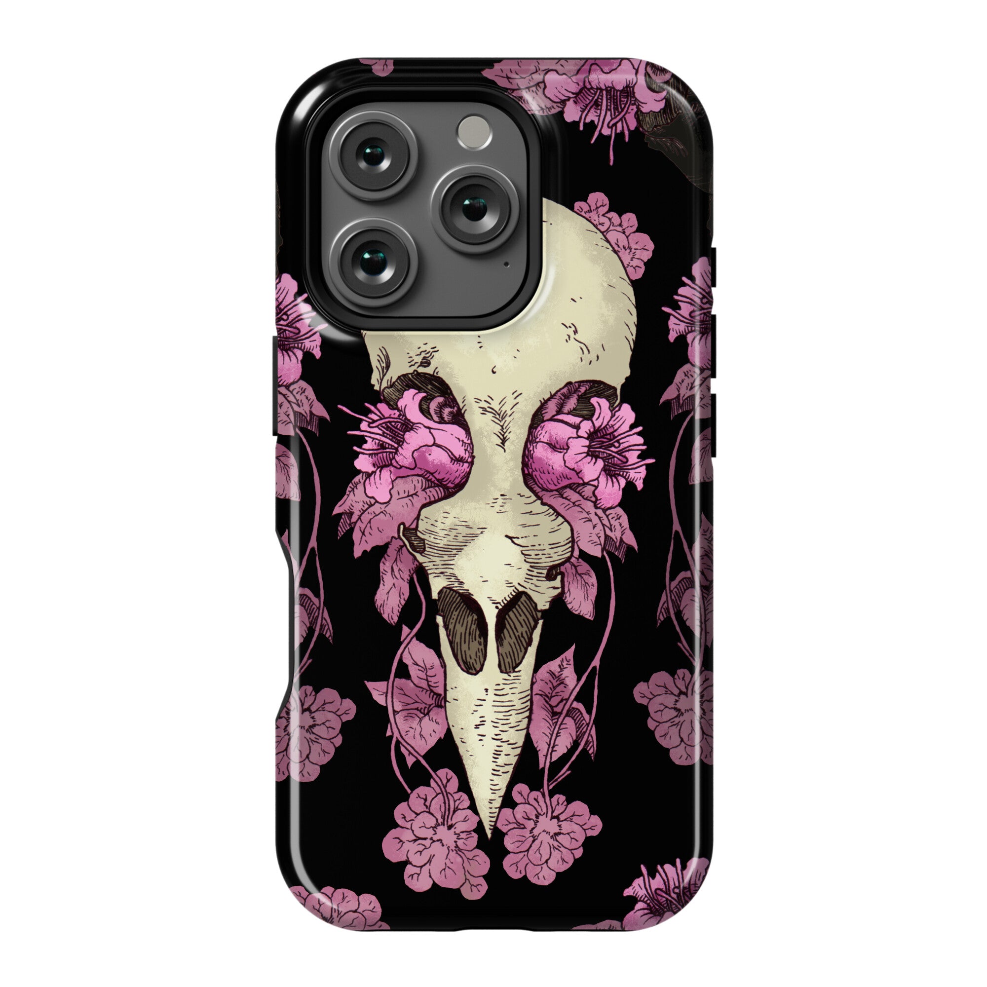 Bird Skull Phone Case
