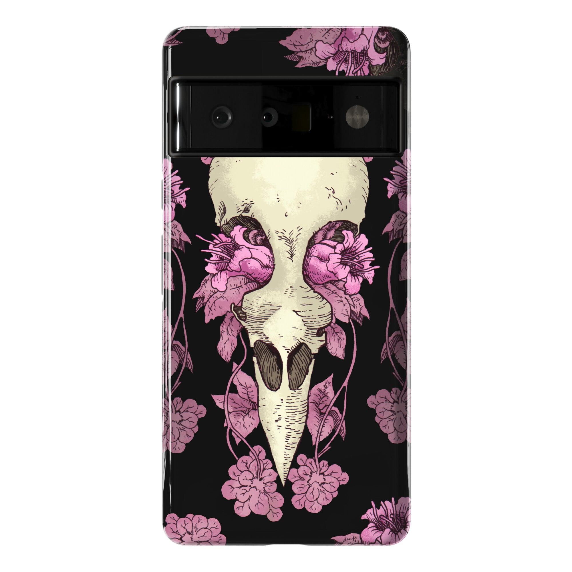 Bird Skull Phone Case