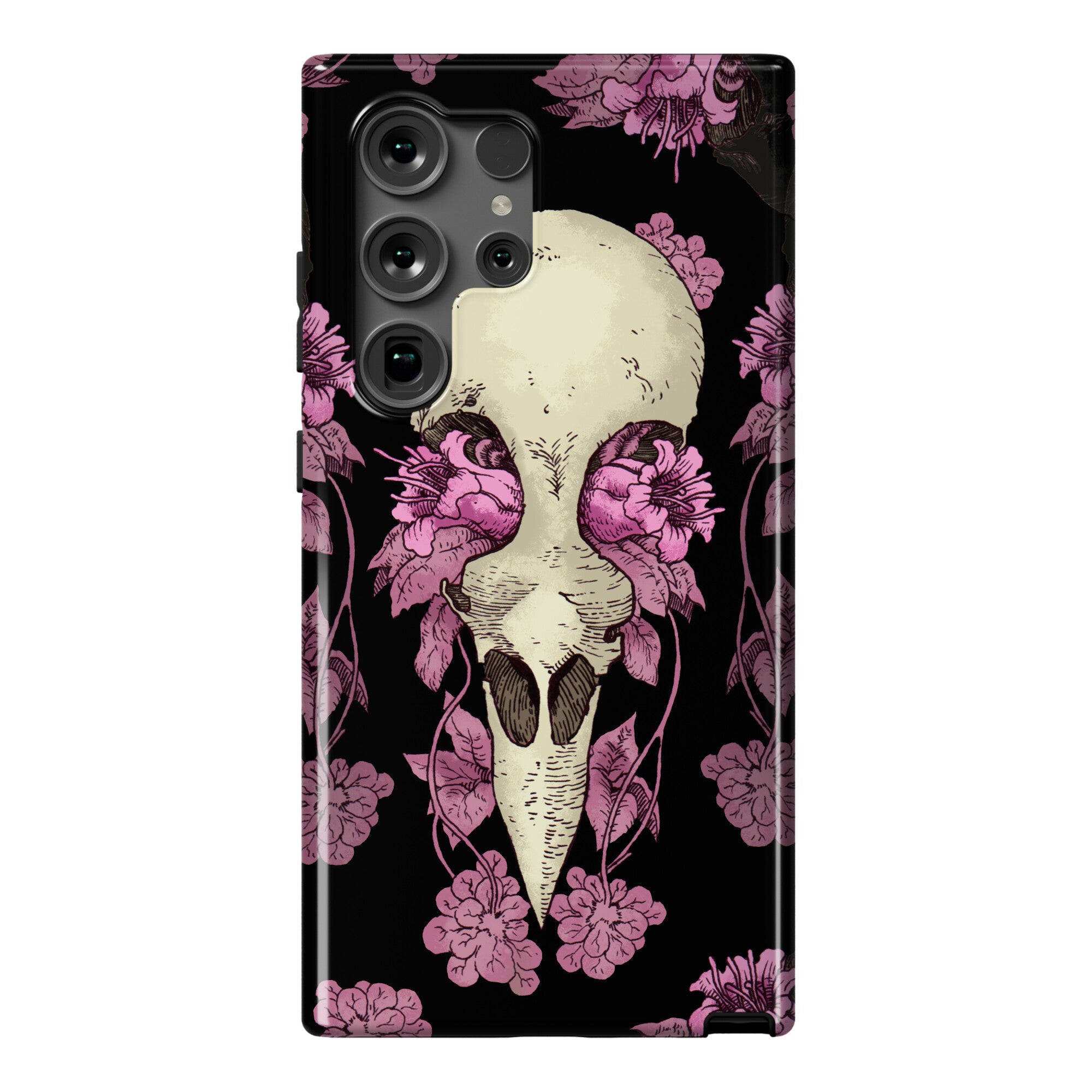 Bird Skull Phone Case