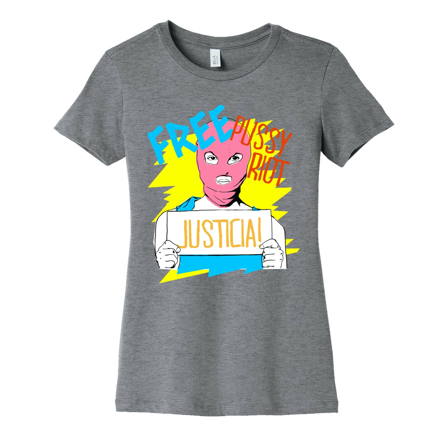 Free Pussy RIot Women's Cotton Tee
