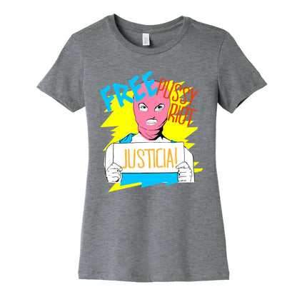 Free Pussy RIot Women's Cotton Tee