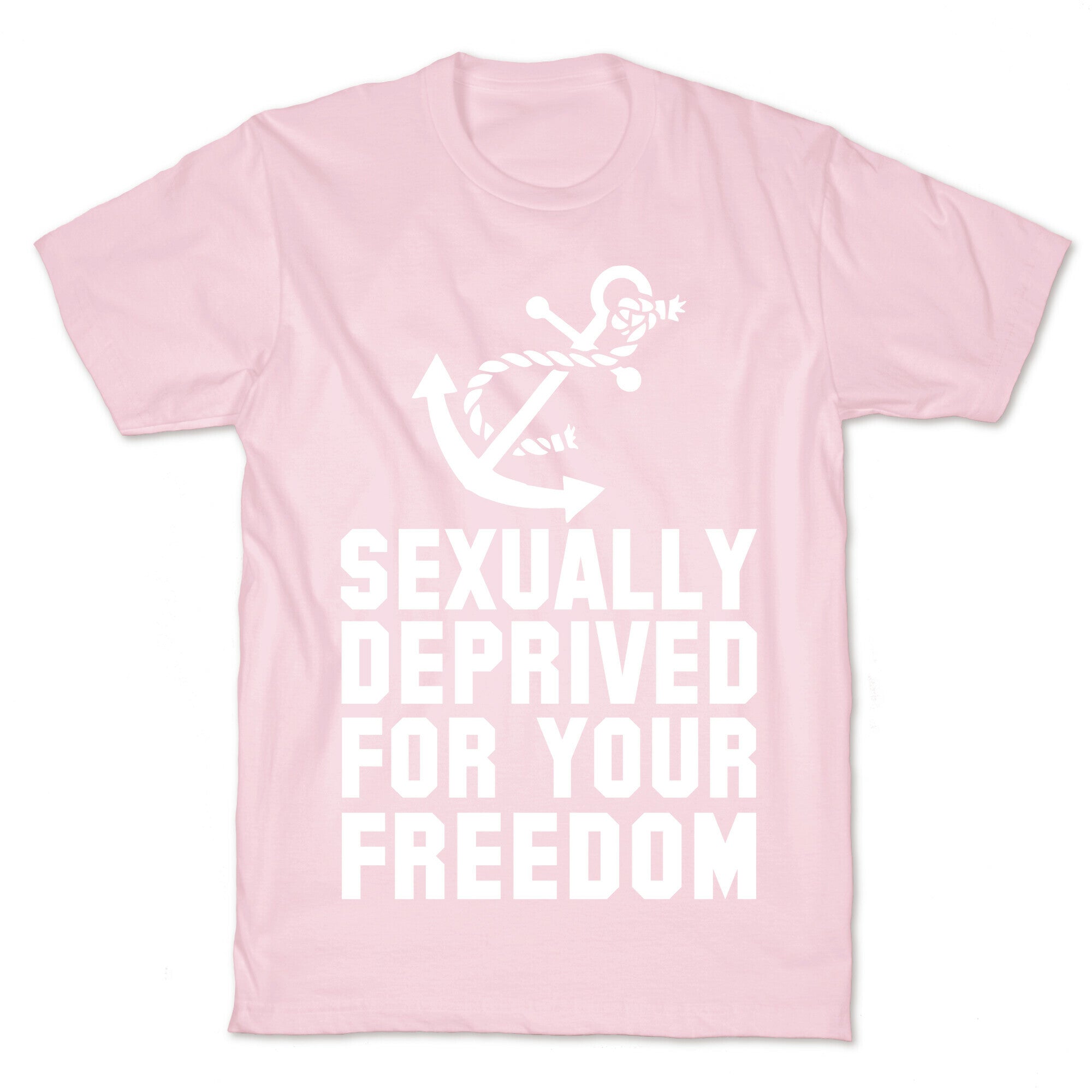 Sexually Deprived For Your Freedom (Navy) T-Shirt