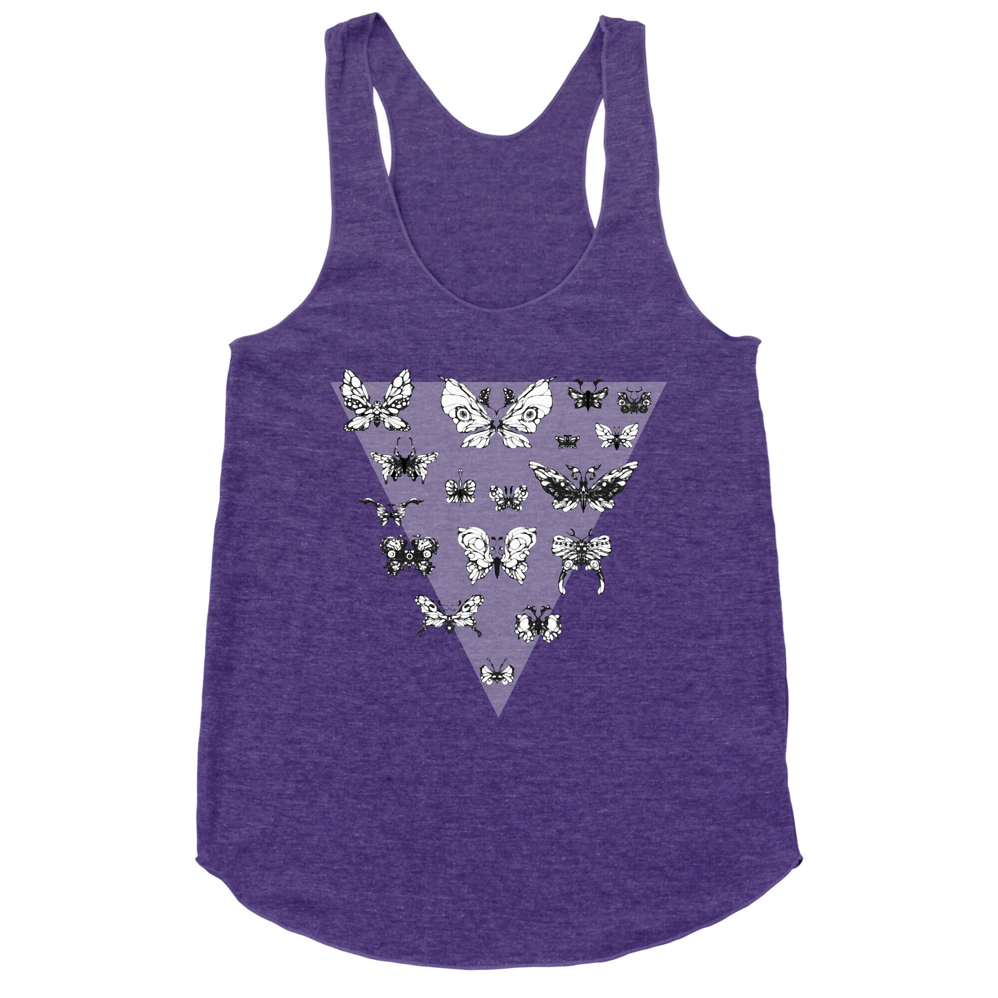 Moth Triangle Racerback Tank