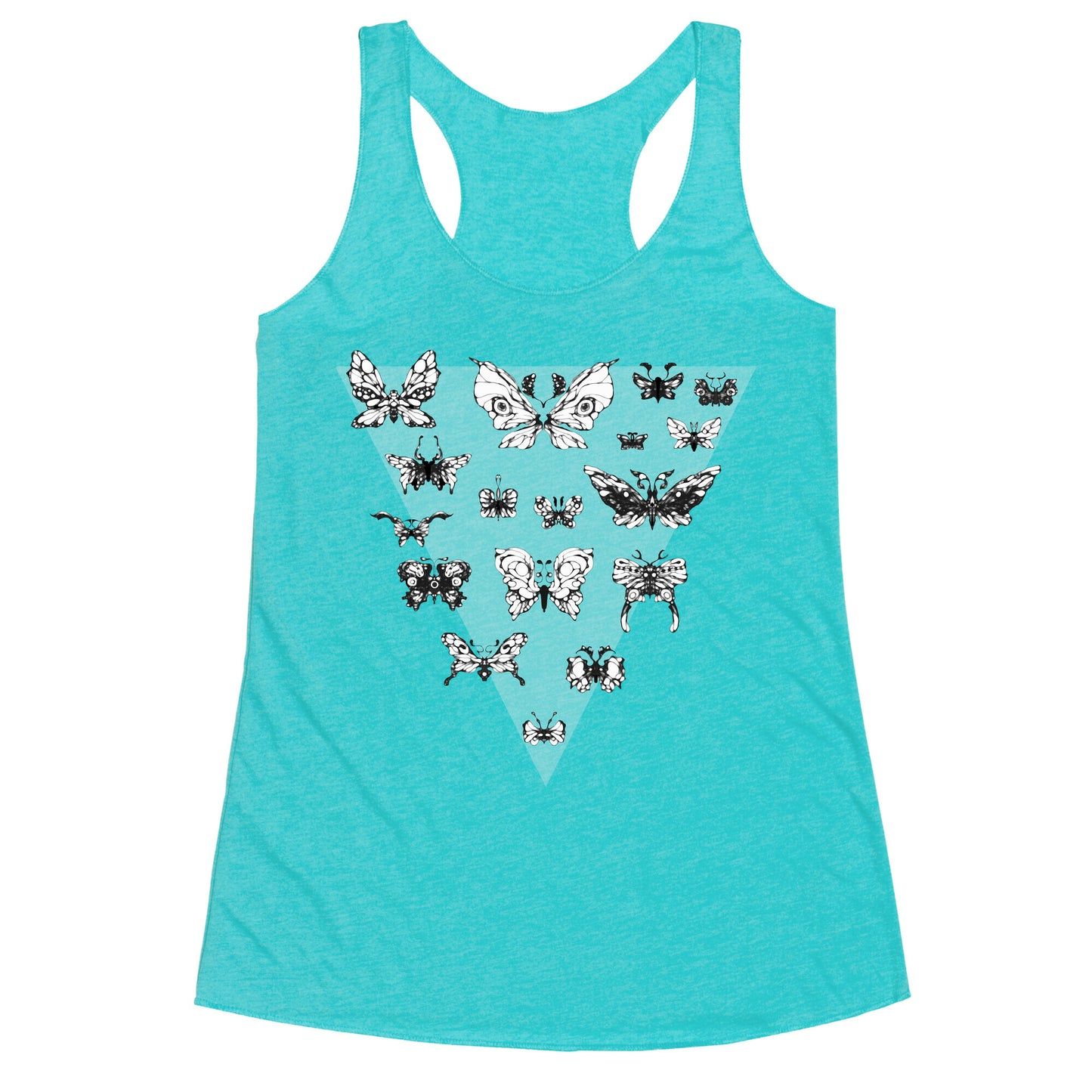 Moth Triangle Racerback Tank