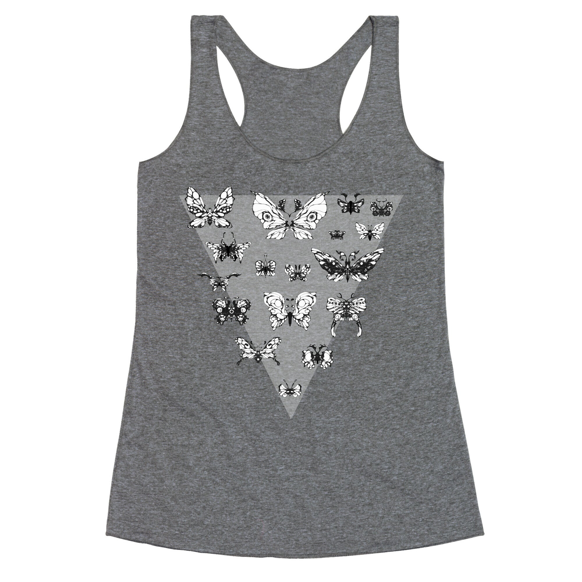 Moth Triangle Racerback Tank