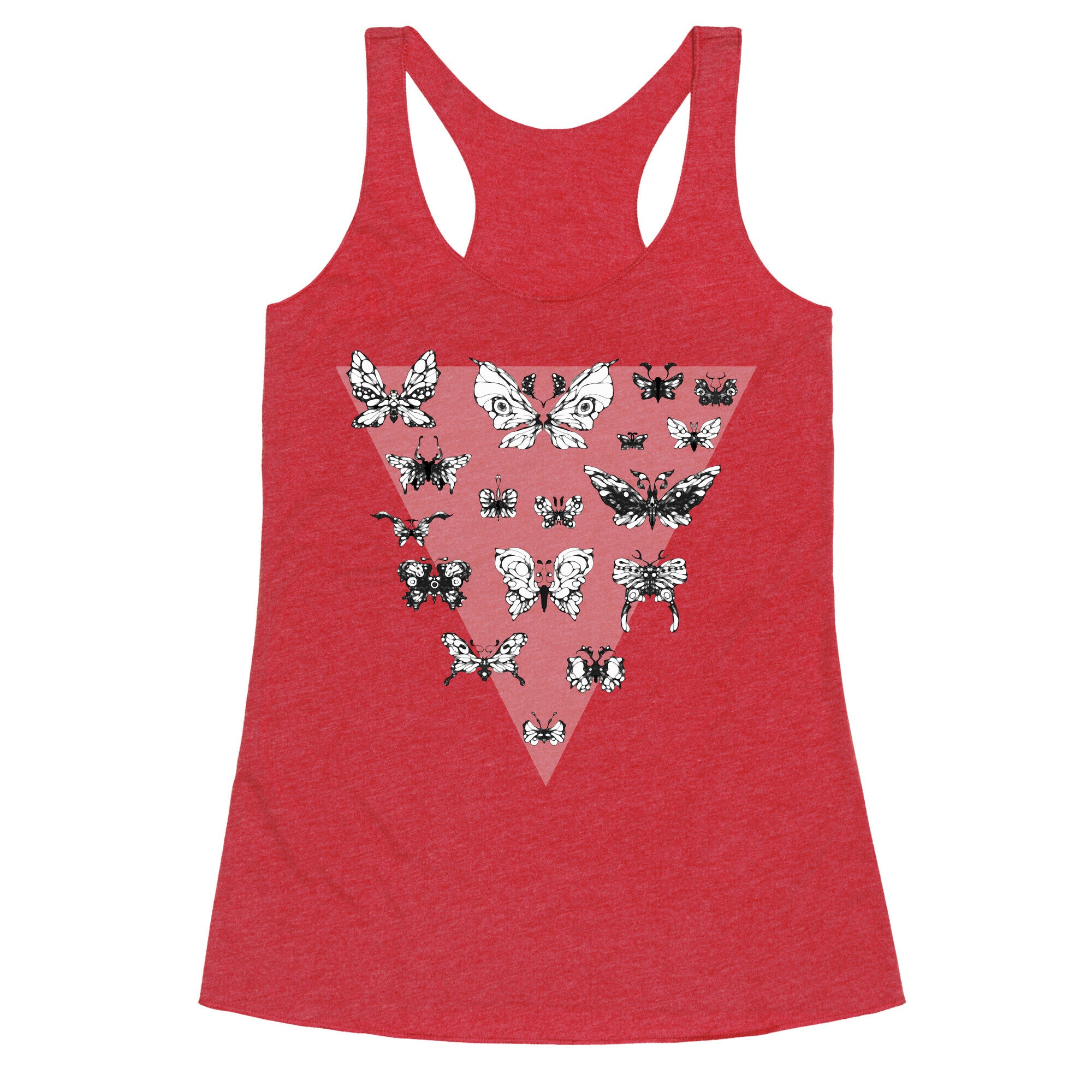 Moth Triangle Racerback Tank