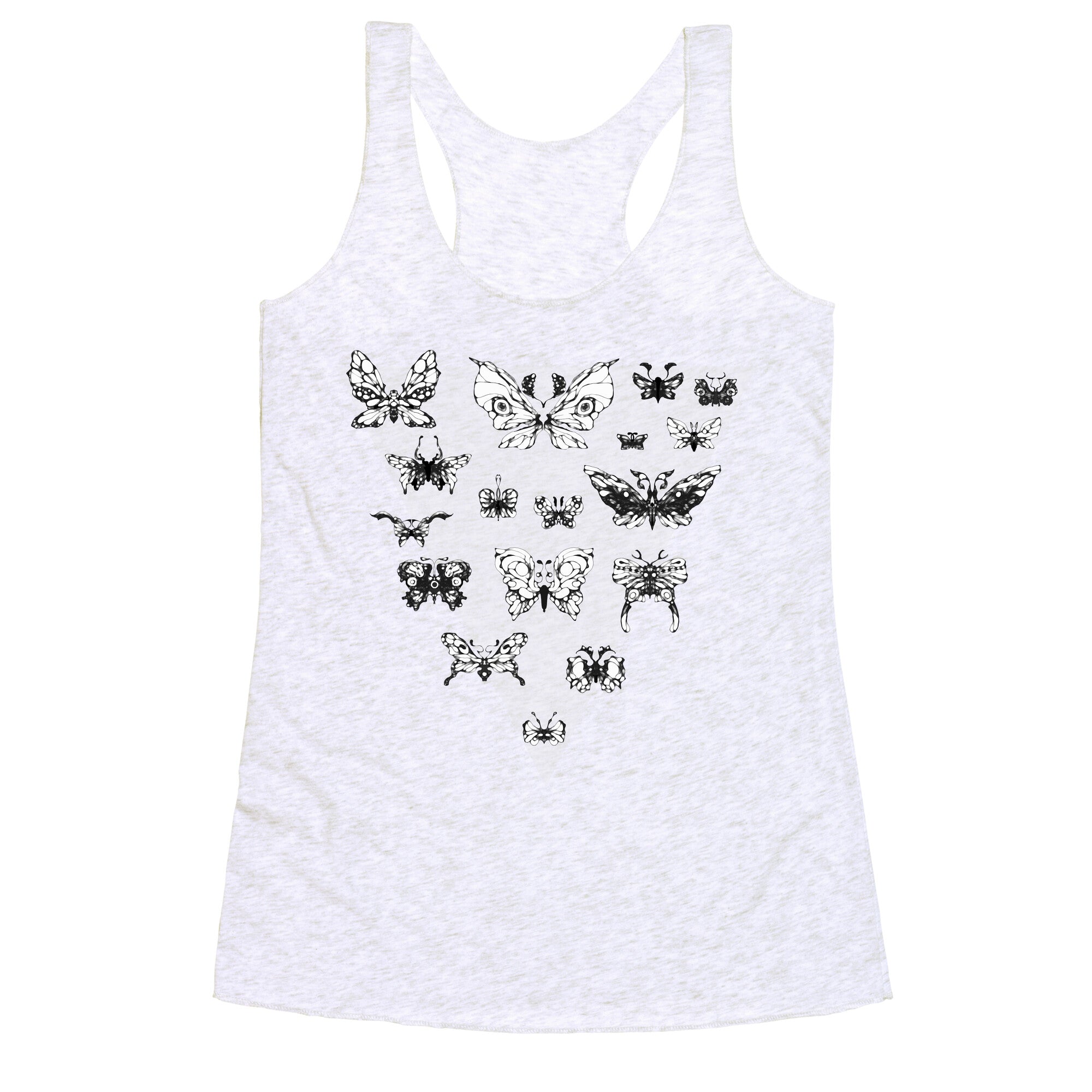 Moth Triangle Racerback Tank