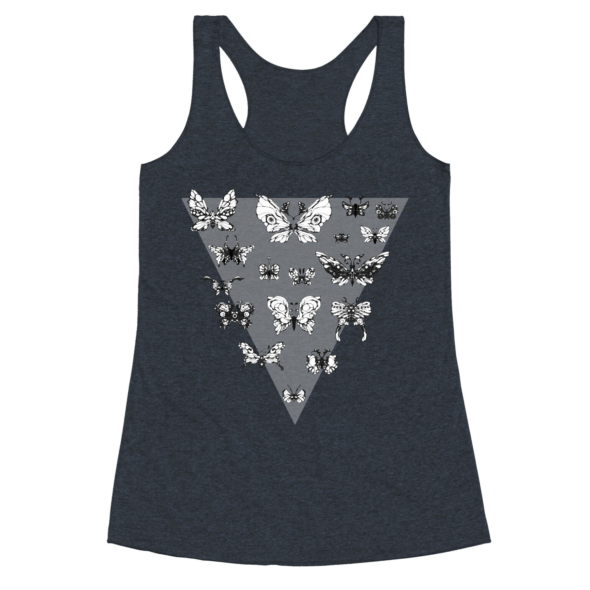 Moth Triangle Racerback Tank