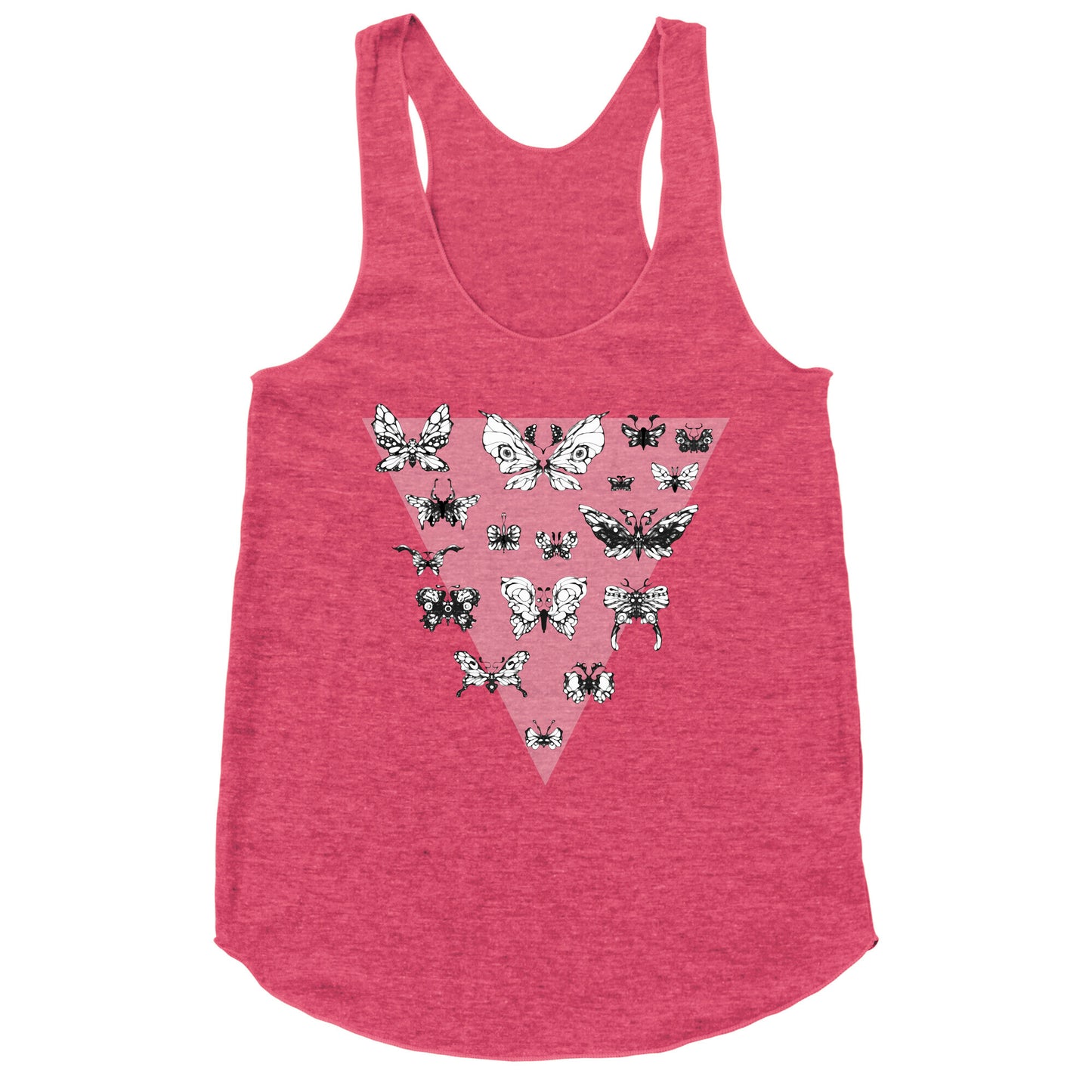 Moth Triangle Racerback Tank