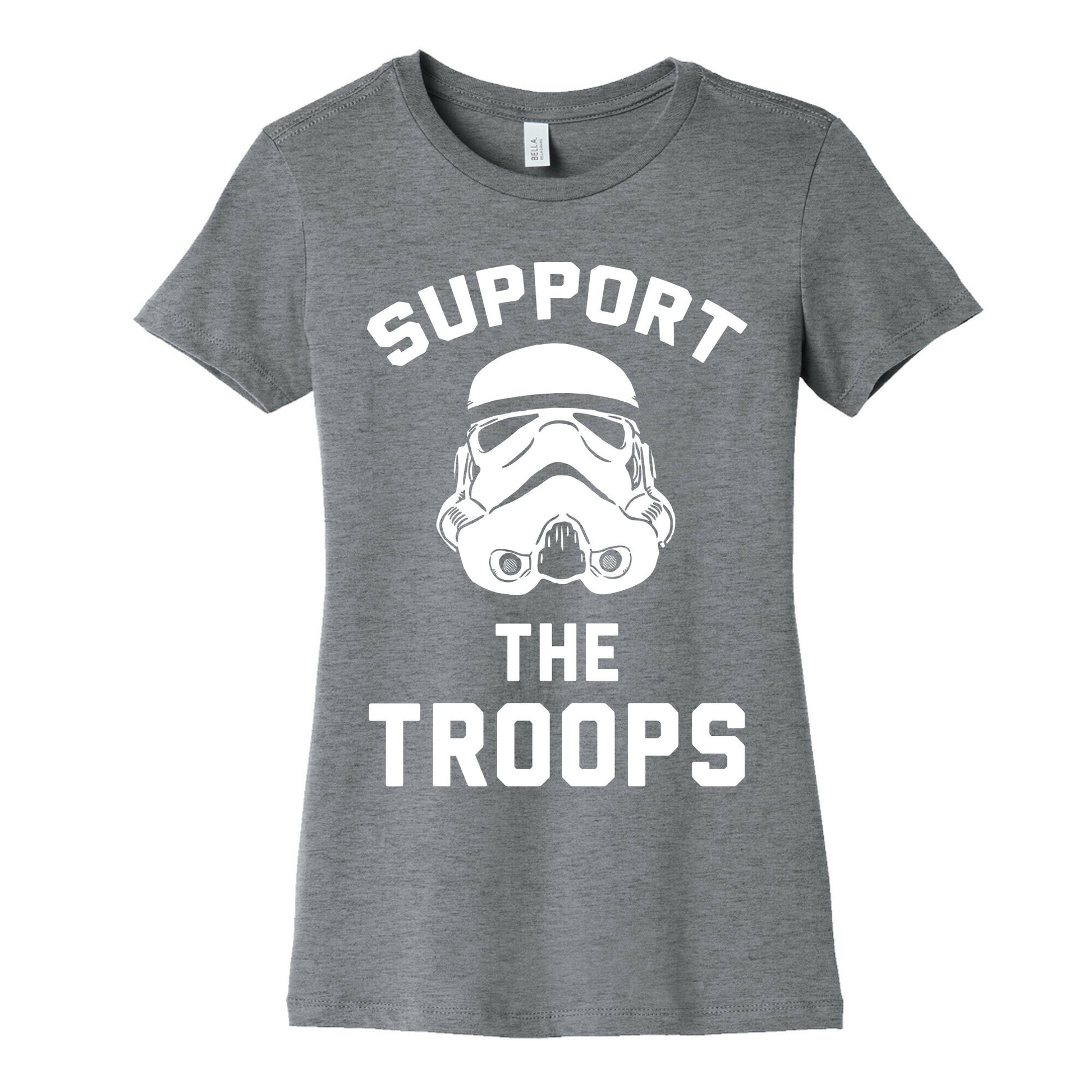 Support The Troops Women's Cotton Tee