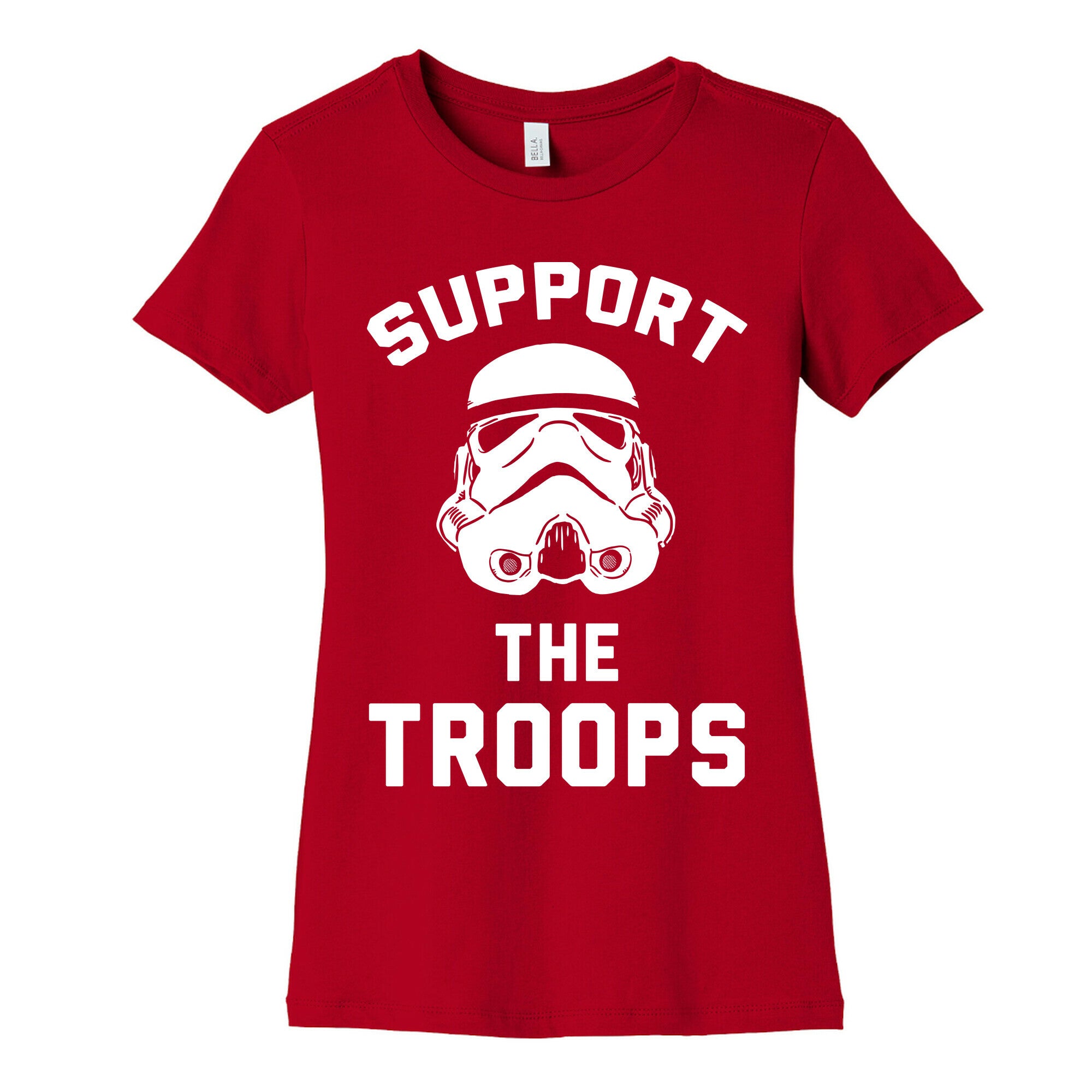 Support The Troops Women's Cotton Tee