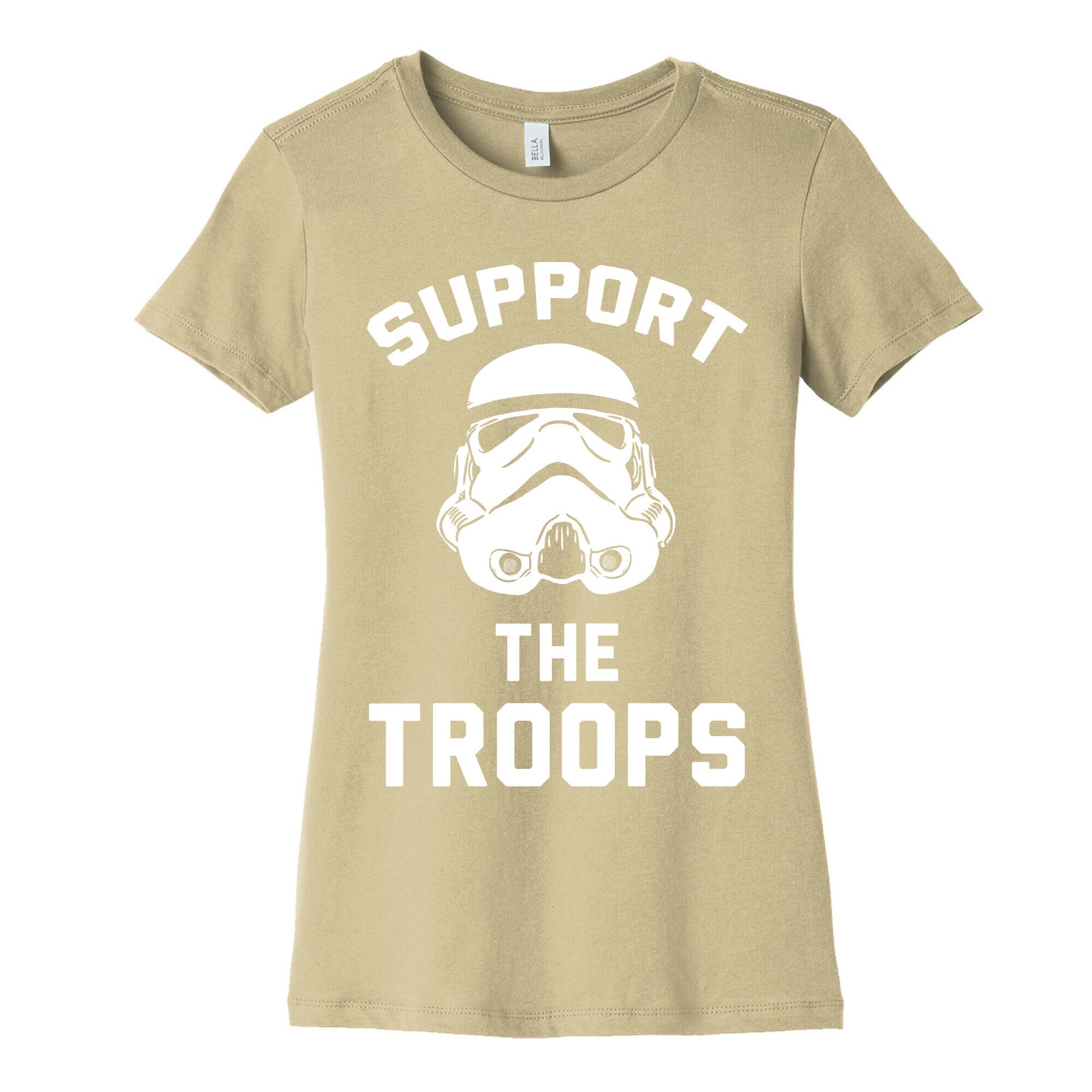 Support The Troops Women's Cotton Tee