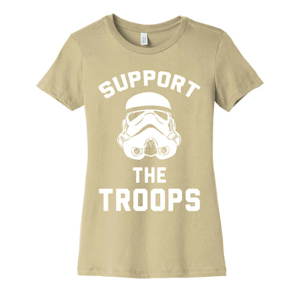 Support The Troops Women's Cotton Tee