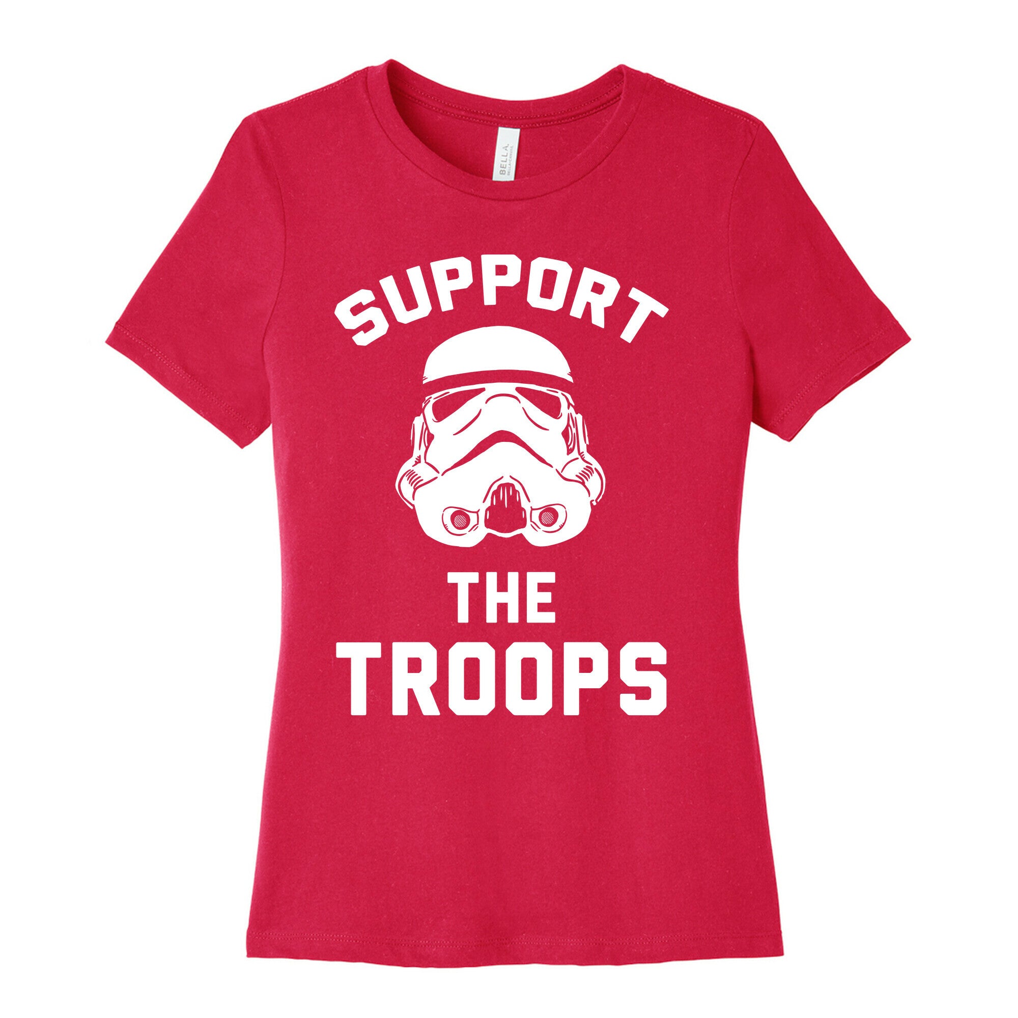 Support The Troops Women's Cotton Tee