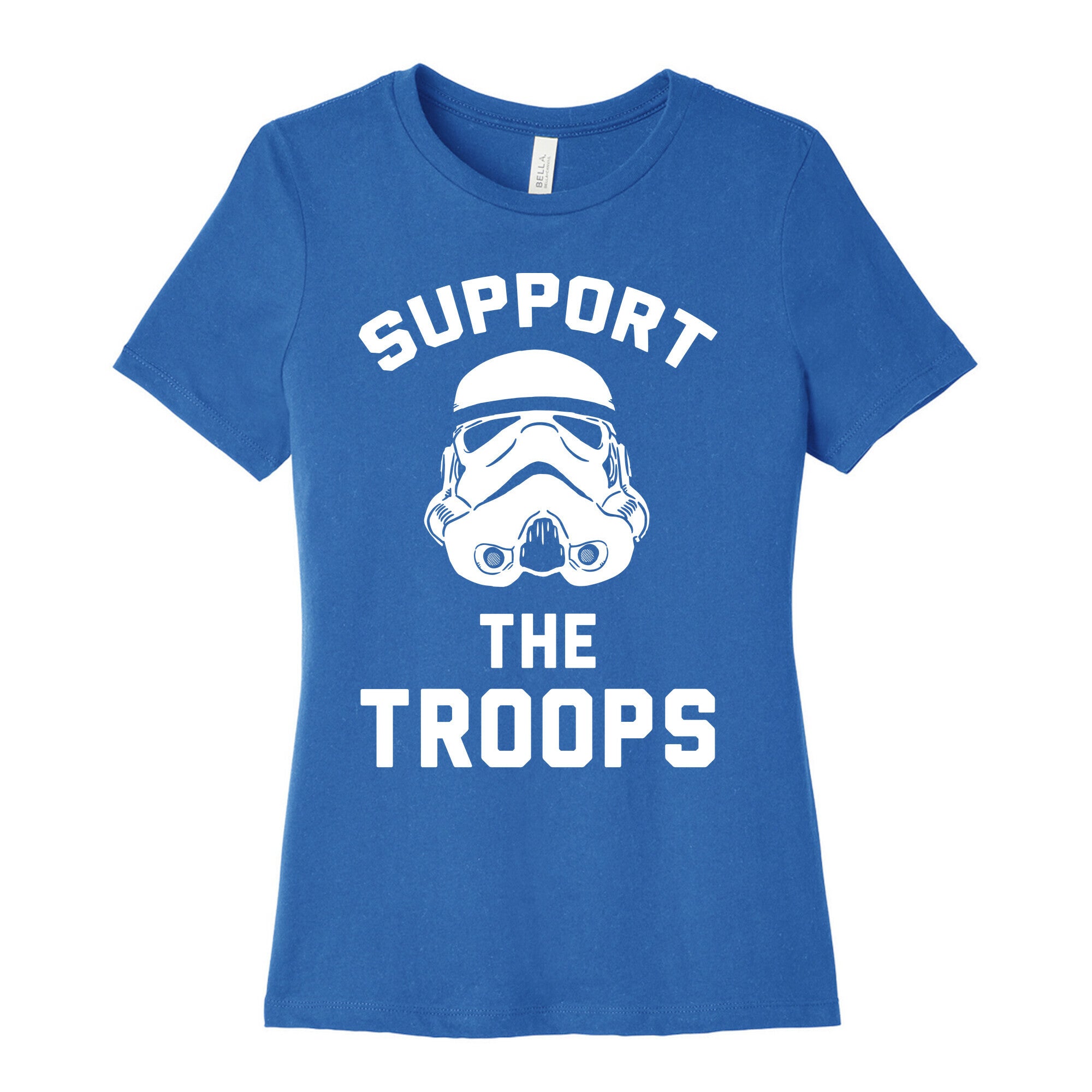 Support The Troops Women's Cotton Tee