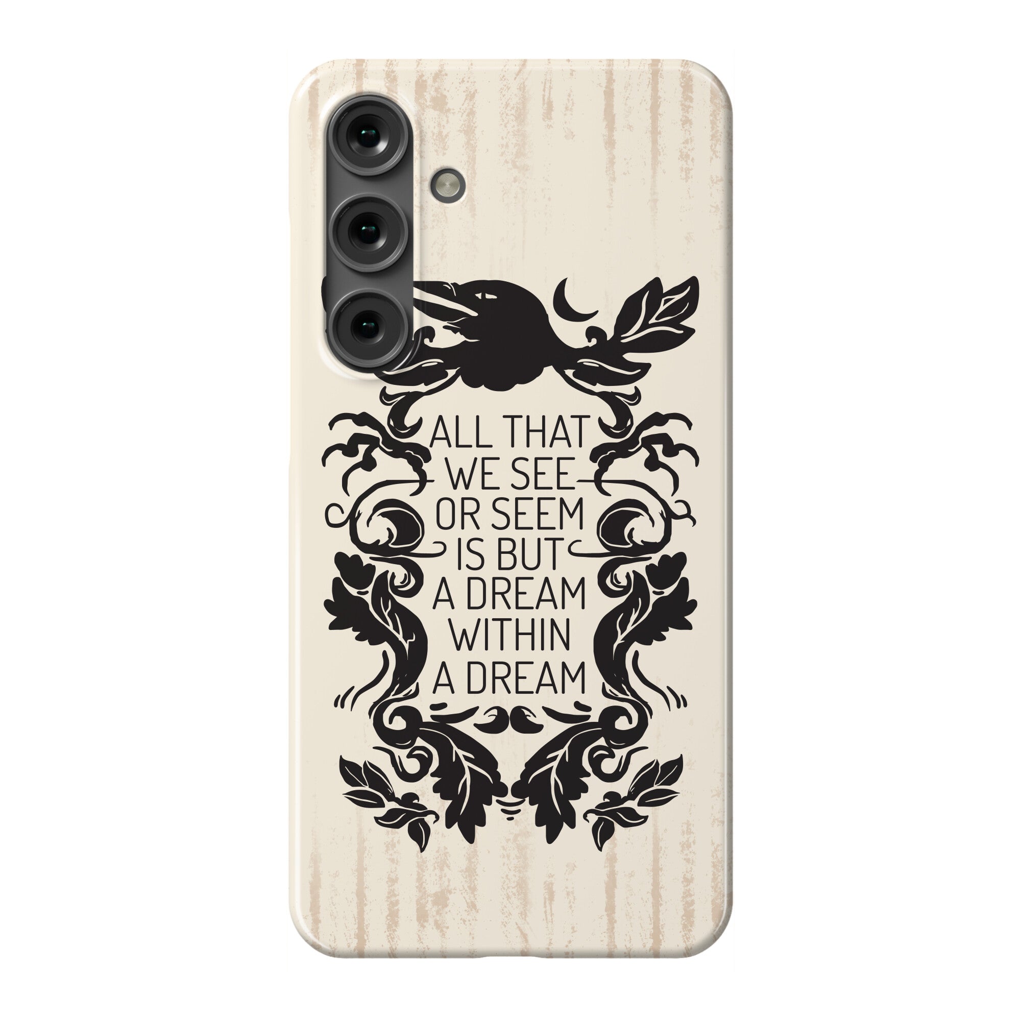 All That We See Or Seem Is But A Dream Within A Dream Phone Case