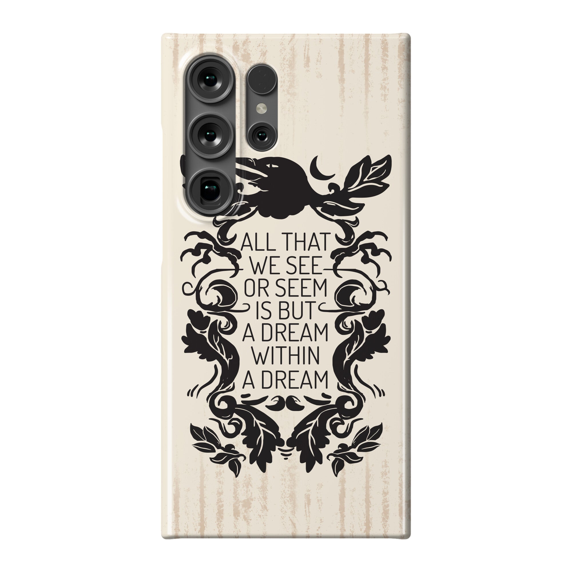 All That We See Or Seem Is But A Dream Within A Dream Phone Case