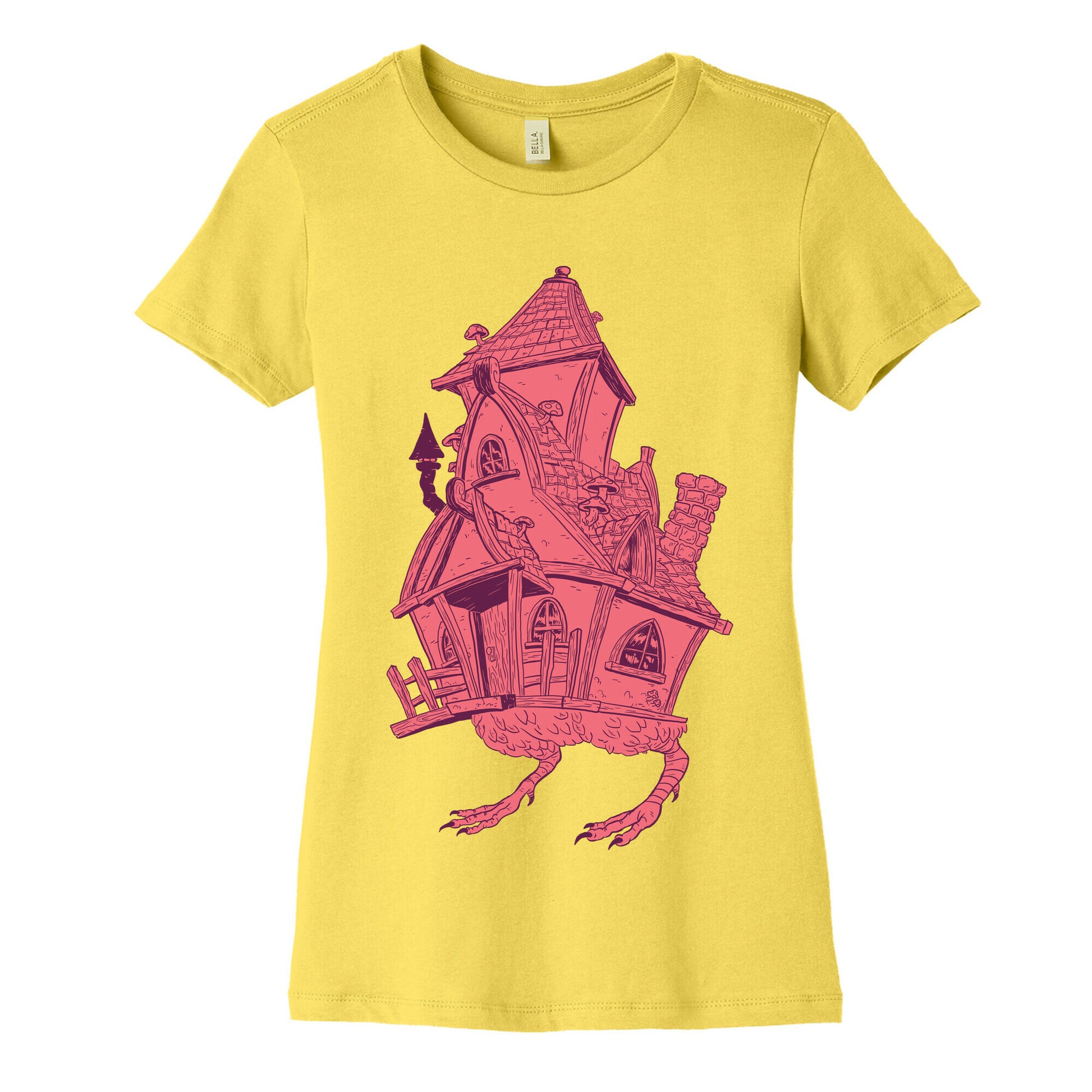 Baba Yaga's House Women's Cotton Tee