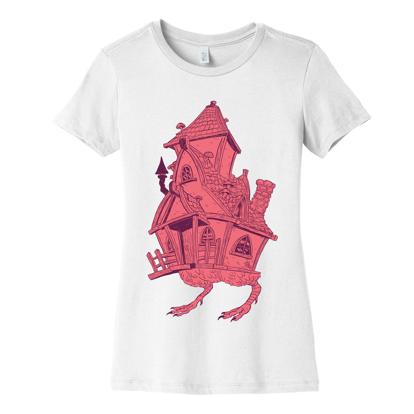 Baba Yaga's House Women's Cotton Tee