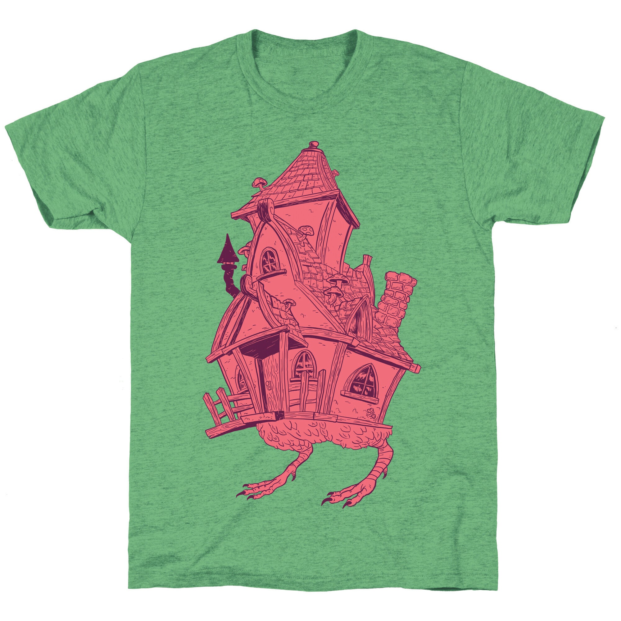 Baba Yaga's House Unisex Triblend Tee