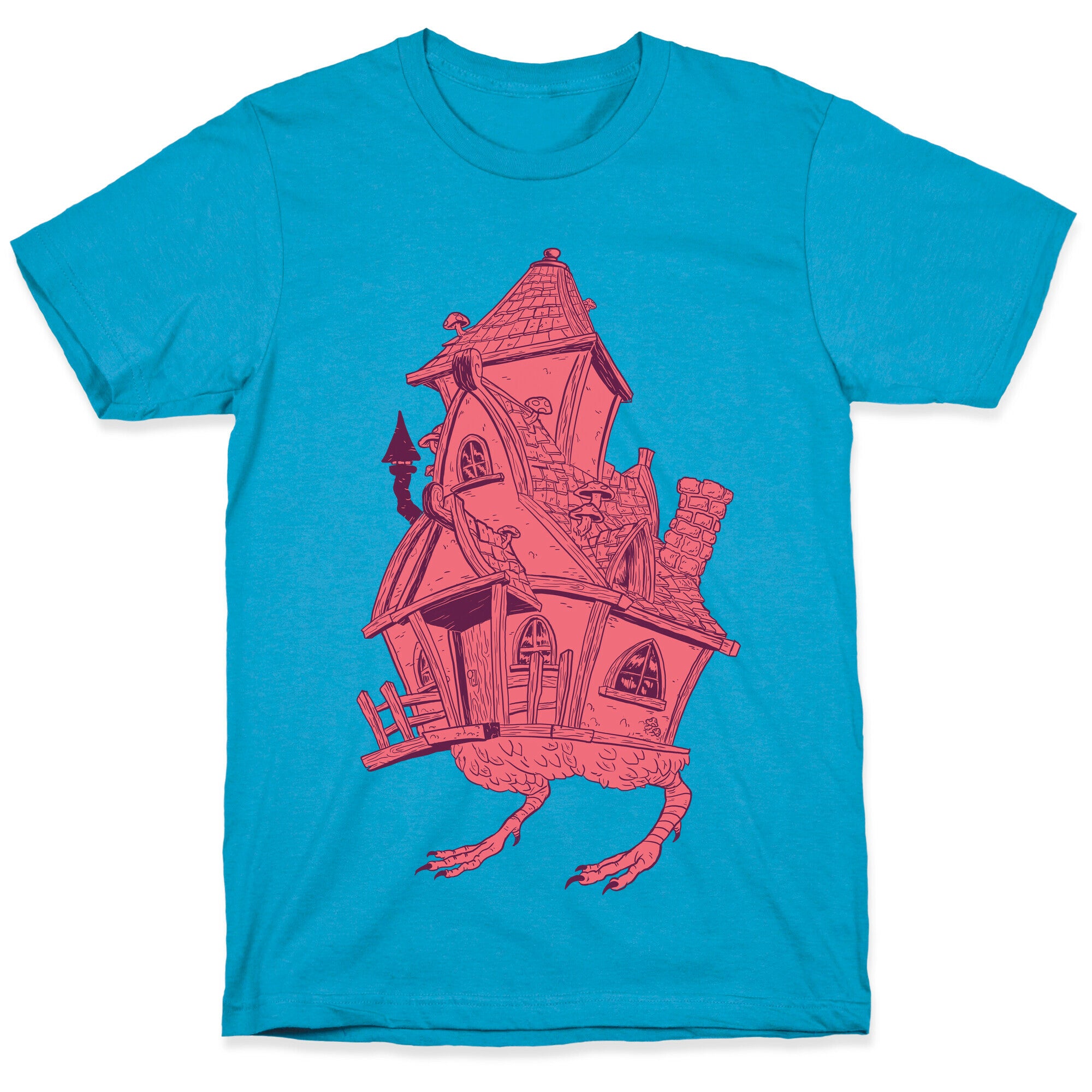Baba Yaga's House Unisex Triblend Tee