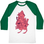 Baba Yaga's House Baseball Tee