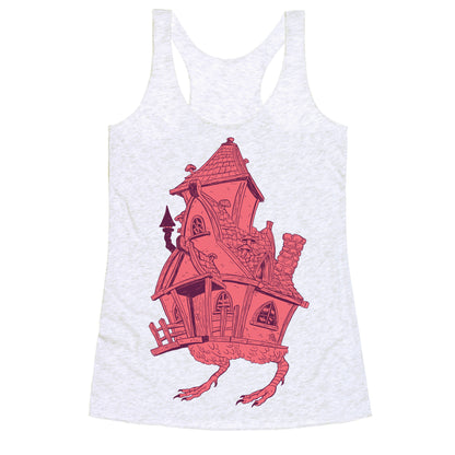 Baba Yaga's House Racerback Tank