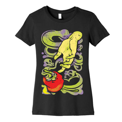 Poisoned Apple and Hand Women's Cotton Tee