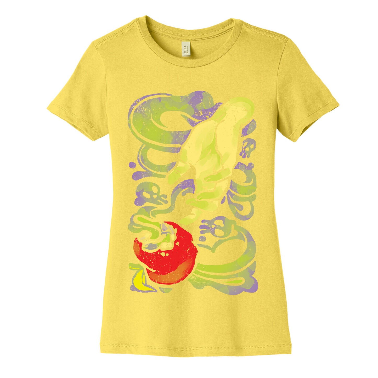 Poisoned Apple and Hand Women's Cotton Tee