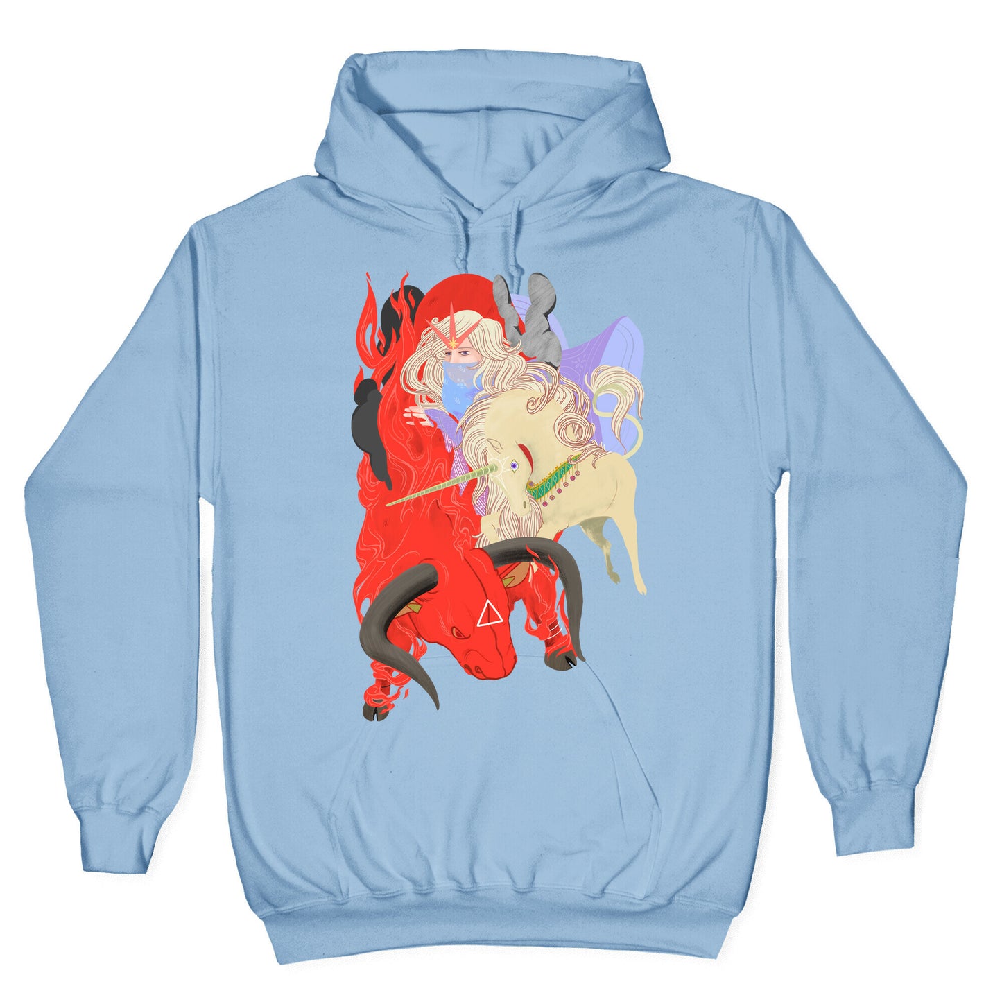 The Last Unicorn and the Red Bull Hoodie